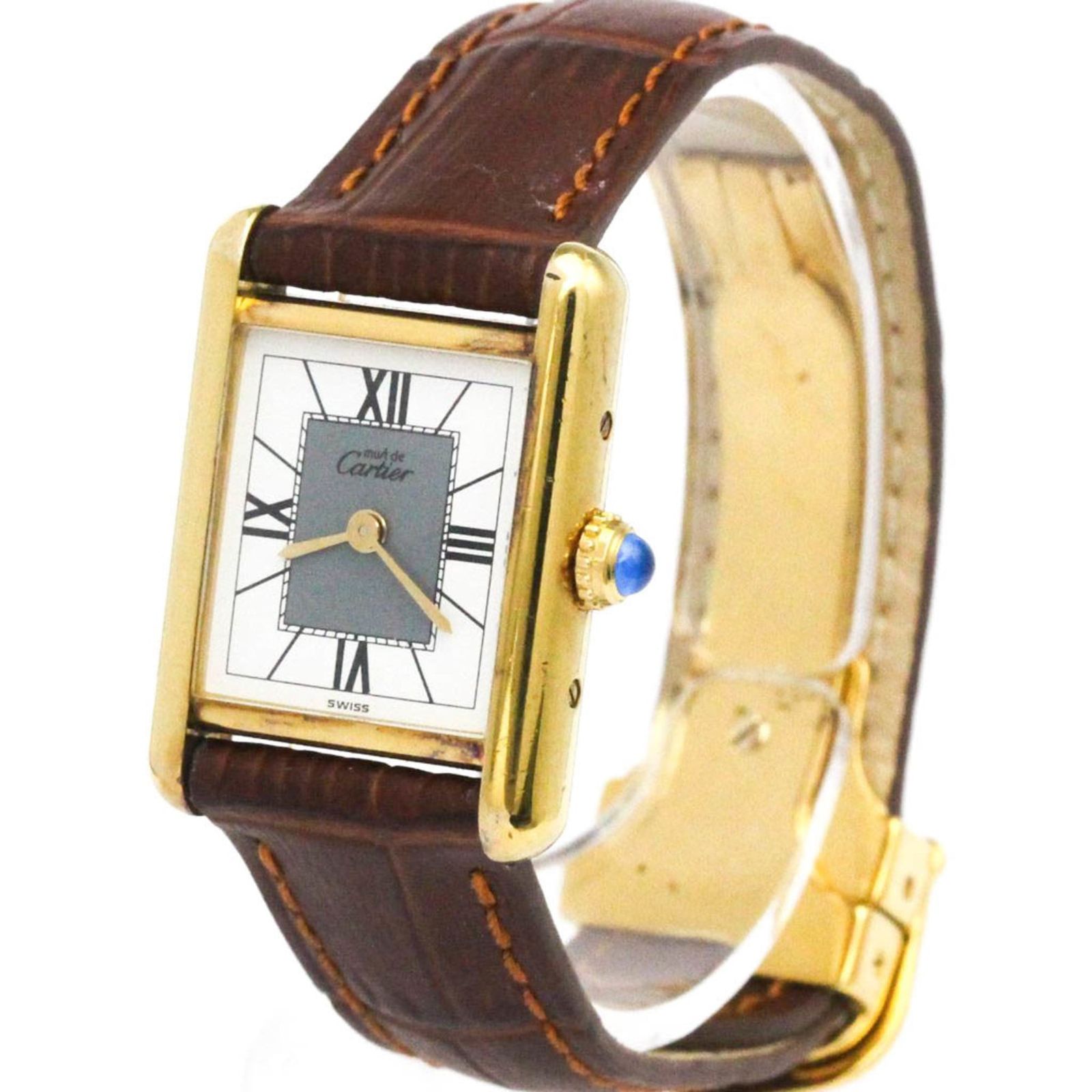 カルティエ (CARTIER) マストタンク ヴェルメイユ ゴールドプレート