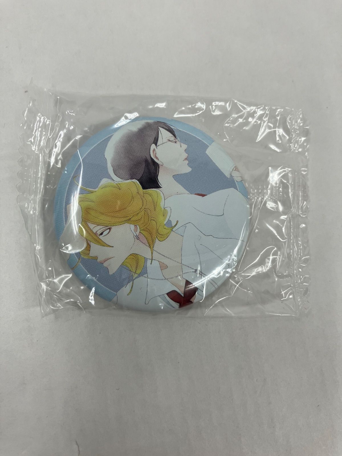 広店】同級生 シリーズ 缶バッジ 佐条利人＆草壁光 中村明日美子 ①