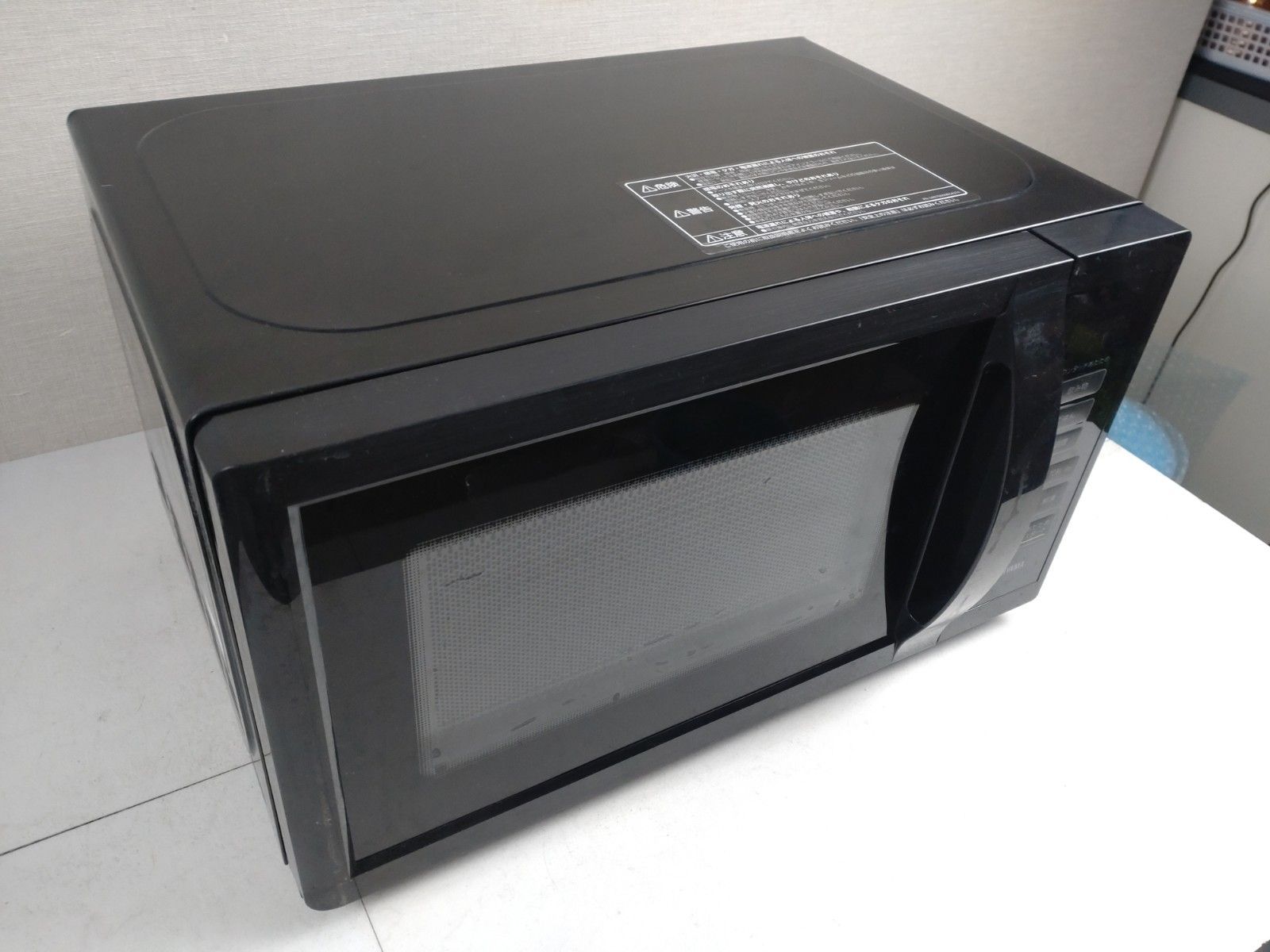 12929-01☆ IRIS OHYAMA アイリスオーヤマ 単機能電子レンジ 17L 左