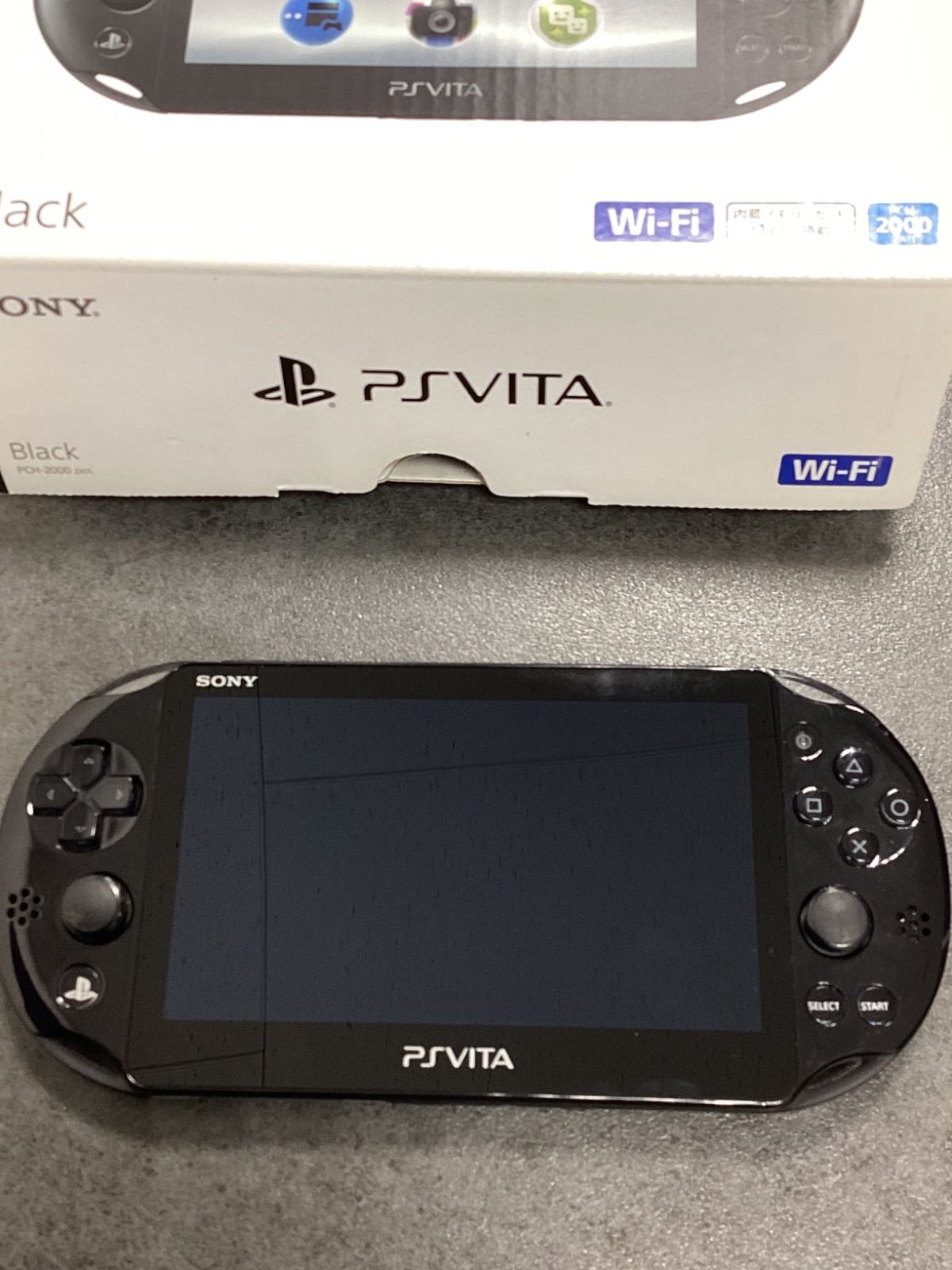 PlayStation Vita（PS Vita）PCH-2000 ブラック マインクラフトの