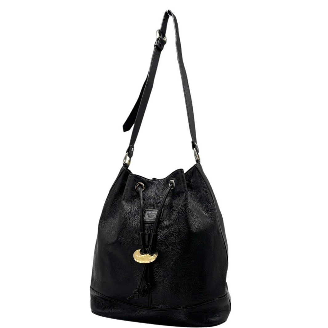 揺れで映える大人巾着】 Burberrys ショルダーバッグ 巾着 ノバ