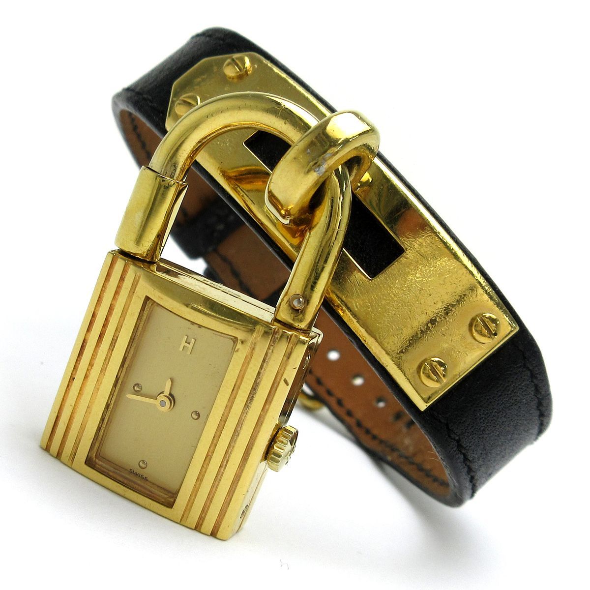 HERMES エルメス ケリー ケリーウォッチ レディース 手巻き 時計