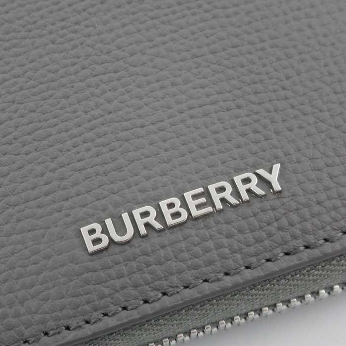 BURBERRY グレー 長財布 メンズ 新品】バーバリー 8111962 ANTHRACITE GREY (グレー系) 財布 長財布