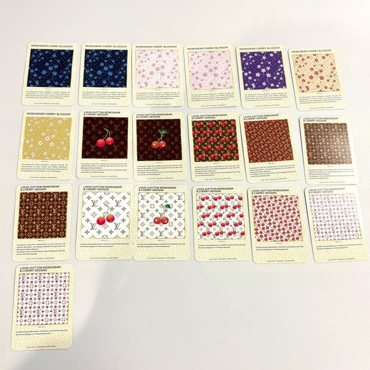 Louis Vuitton 村上隆 トレーディングカード 非売品 ノベルティ 非売品】ノベルティ LOUIS VUITTON×村上隆コラボ トレーディングカード