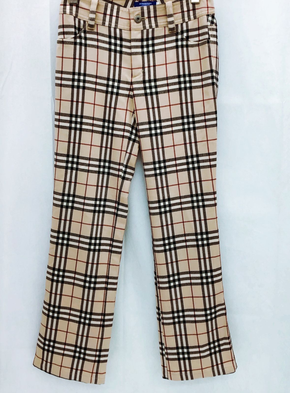 BURBERRY BLUE LABEL バーバリーブルーレーベル ノバチェック柄ボトム