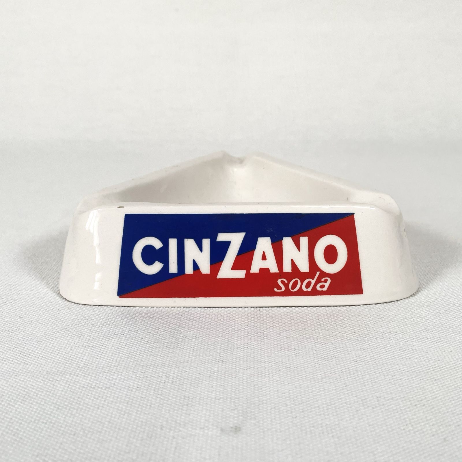 50s Cinzano Ceramic Ashtray チンザノ 50年代 イタリア製 灰皿