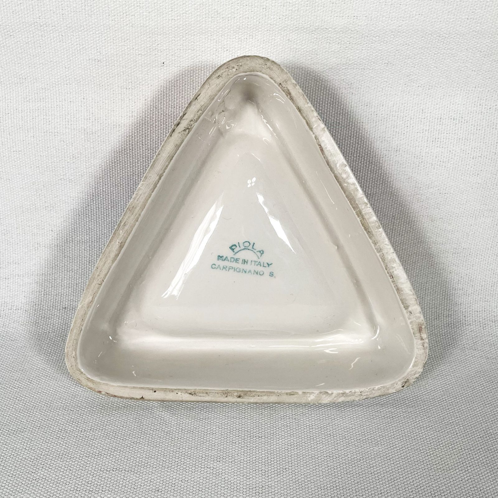 50s Cinzano Ceramic Ashtray チンザノ 50年代 イタリア製 灰皿