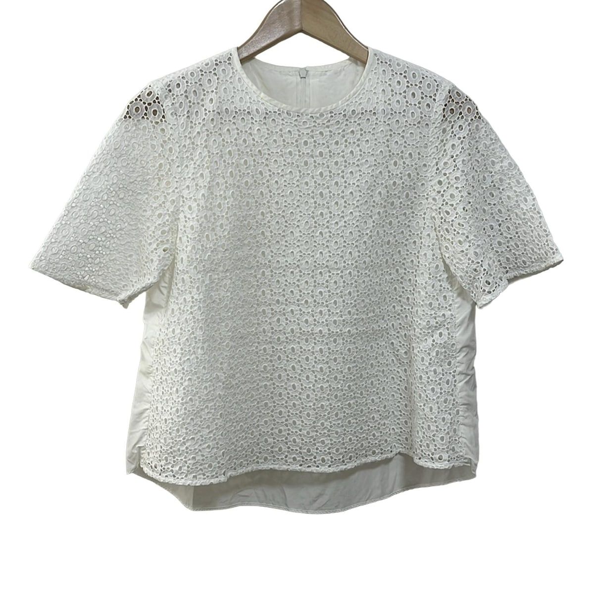 【専用】MORABITO モラビト 半袖トップス MORABITO(モラビト) 半袖カットソー サイズ38 M レディース - 白