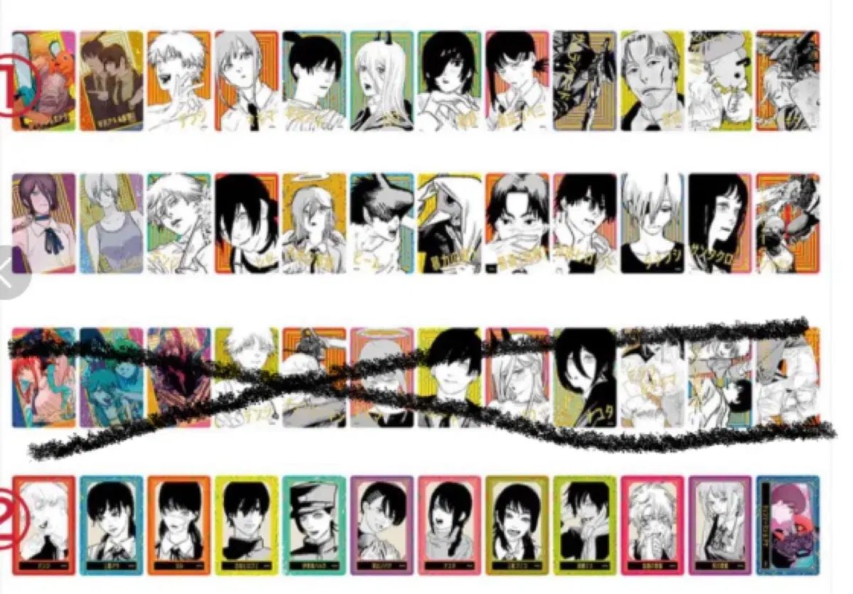 チェンソーマン 2026ジャンプフェスタ 金箔クリアカード 3種