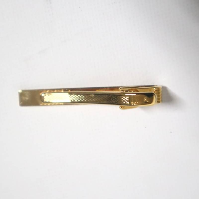 dunhill ダンヒル ネクタイピン タイバー ゴールド×ブラック