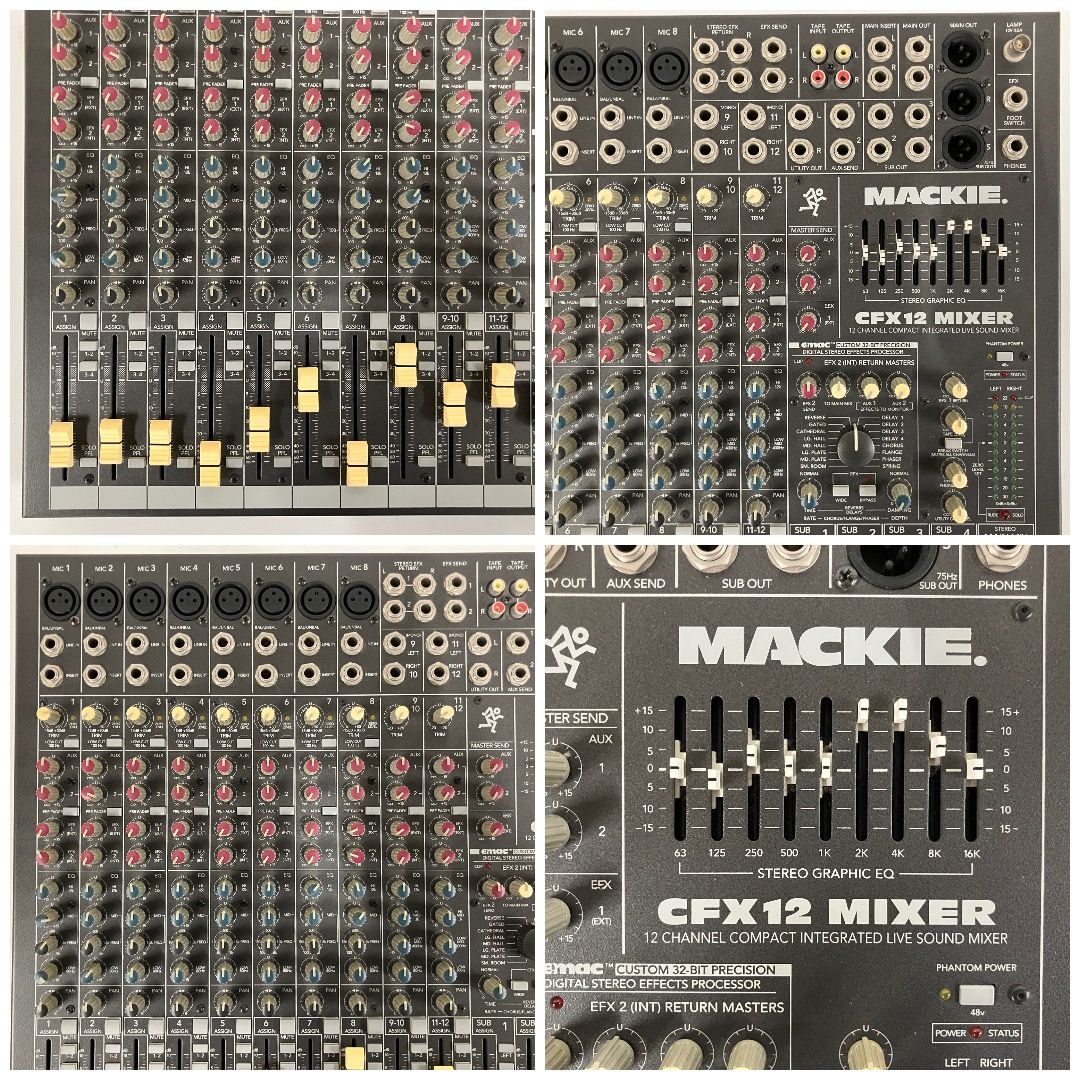 MACKIE CFX12 MKII アナログミキサー MACKIE アナログミキサー/CFX12 MKII(ミキサー)｜売買された