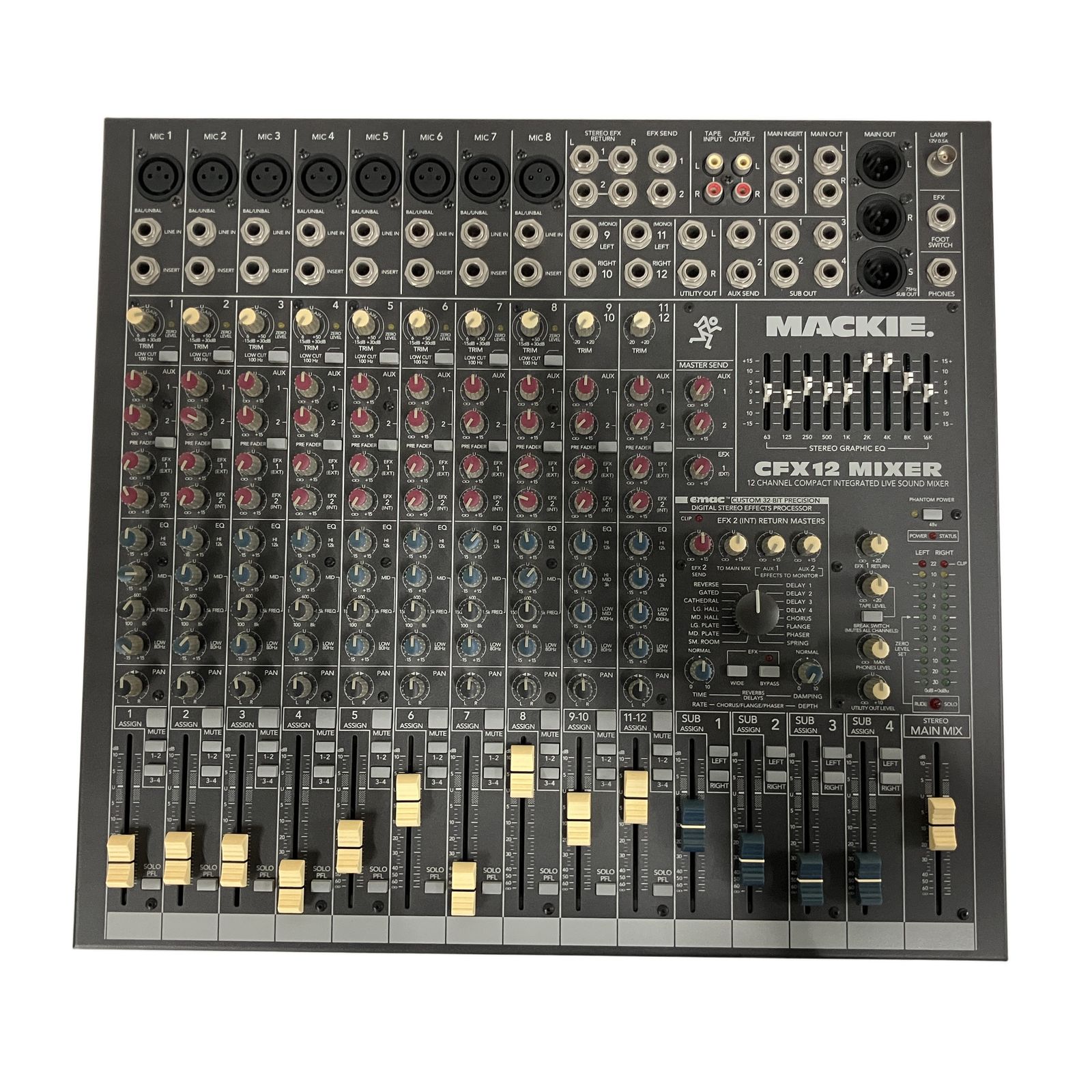 MACKIE CFX12 MKII アナログミキサー MACKIE CFX12 MKII アナログミキサー MACKIE CFX12 MKII アナログ