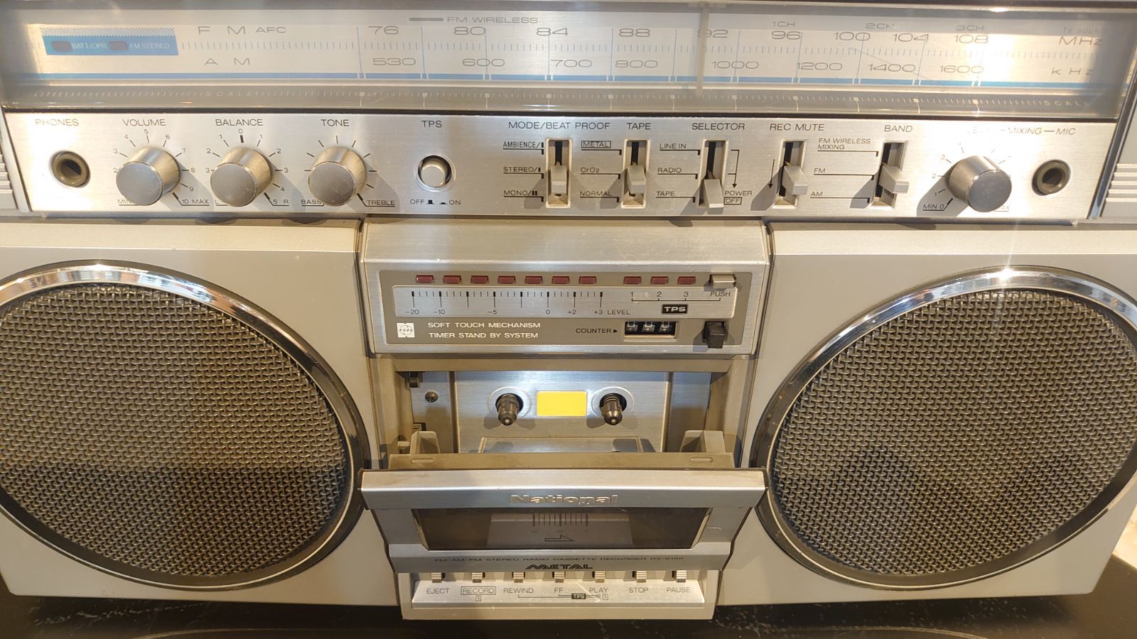 中古品】National ナショナル ラジカセ RX-5150 送料無料 - メルカリ