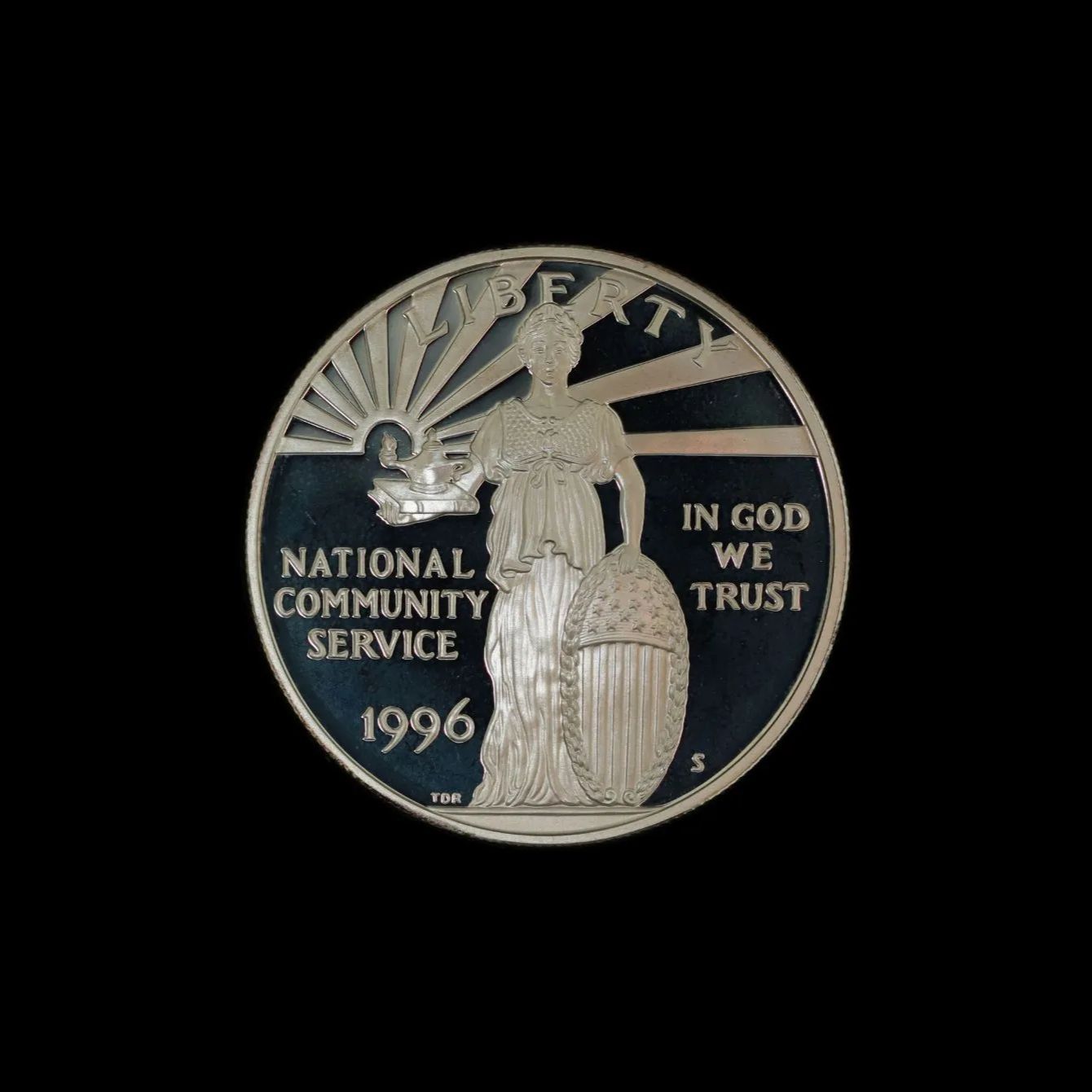 USA アメリカ合衆国 Dollar Proof 1996年 プルーフ 外国コイン 記念硬貨 銀貨 - メルカリ