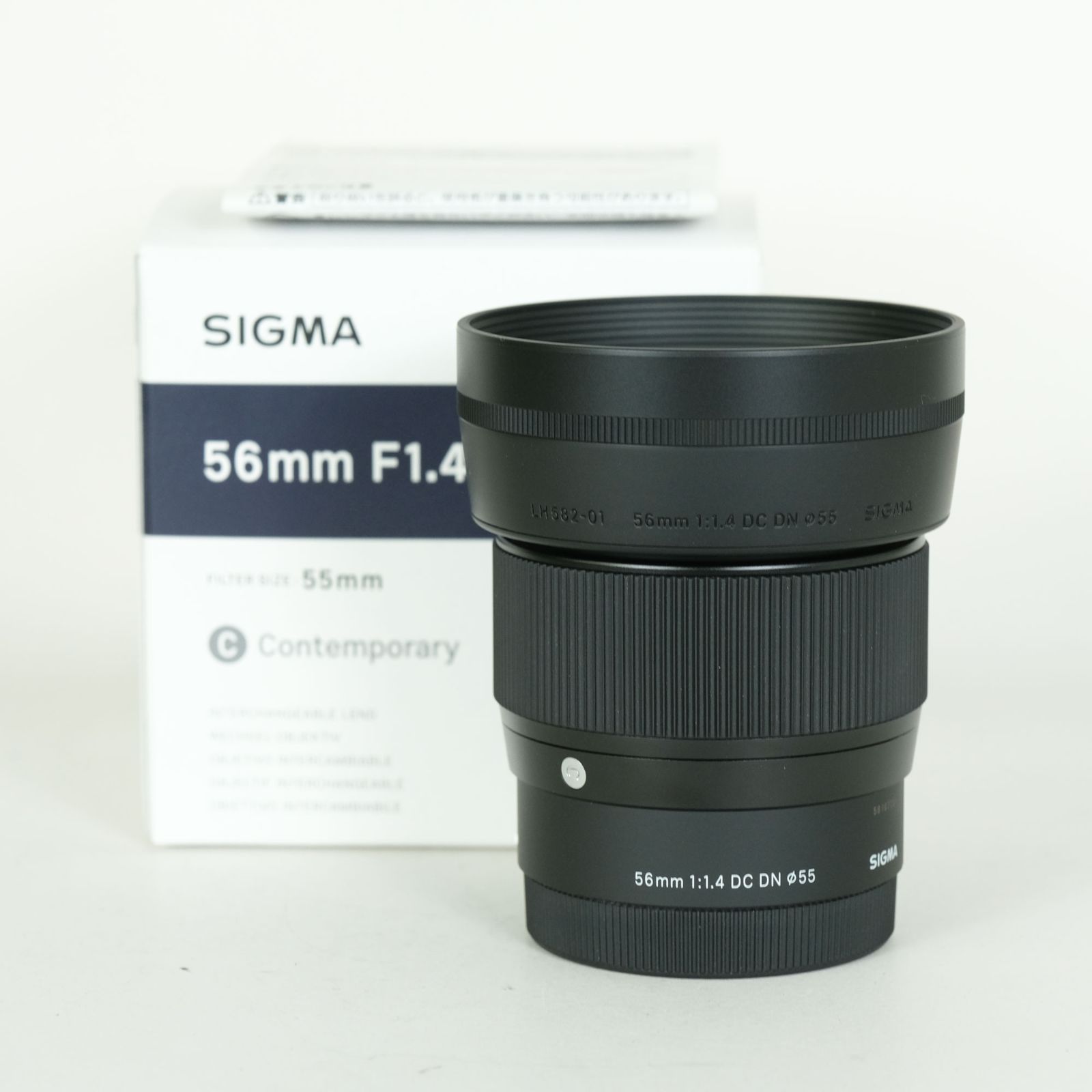 美品] SIGMA 56mm F1.4 DC DN｜Contemporary [ソニーE用] | SONY E