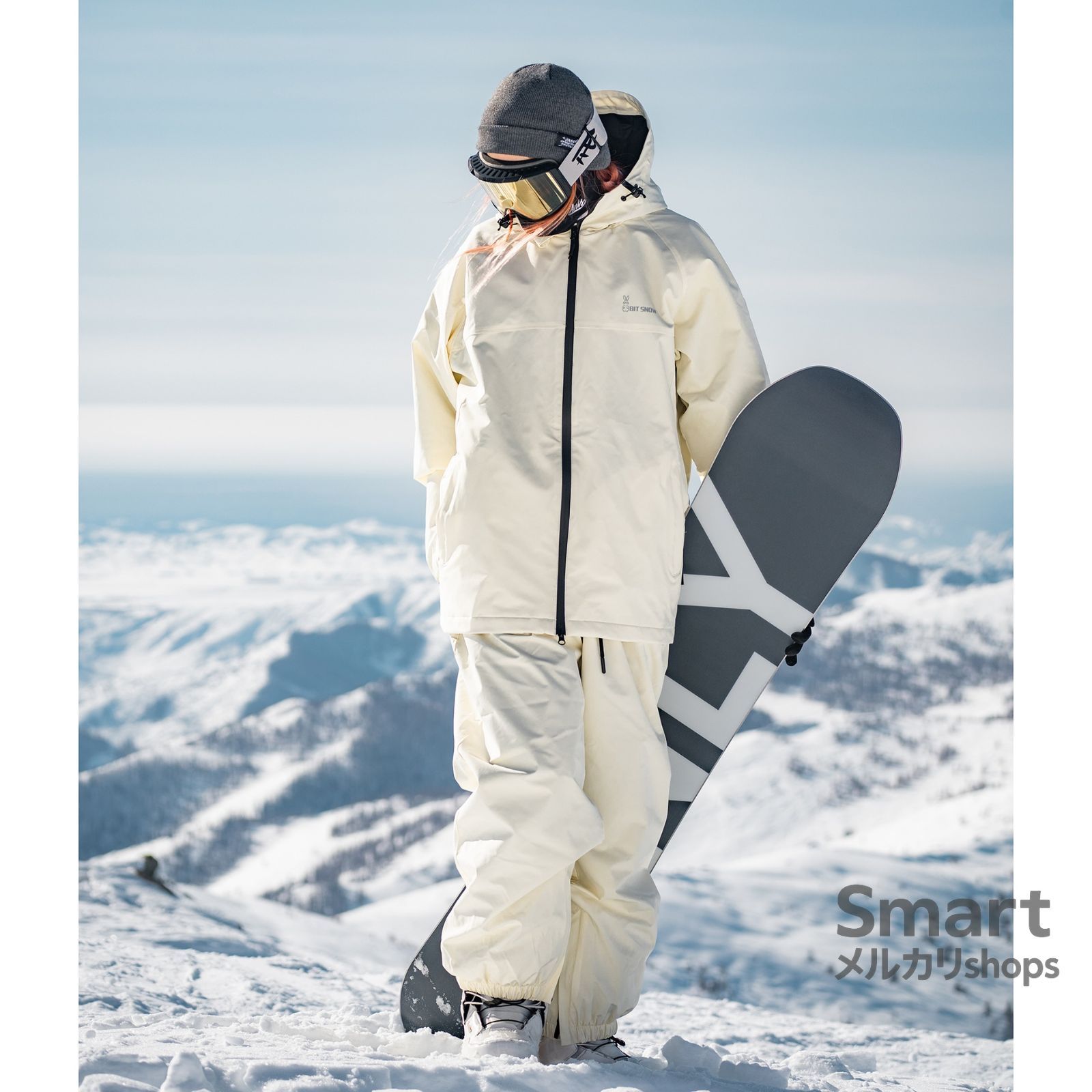 スキーウェア セット 男女兼用 大きいサイズ 単板 スノーボード 防水