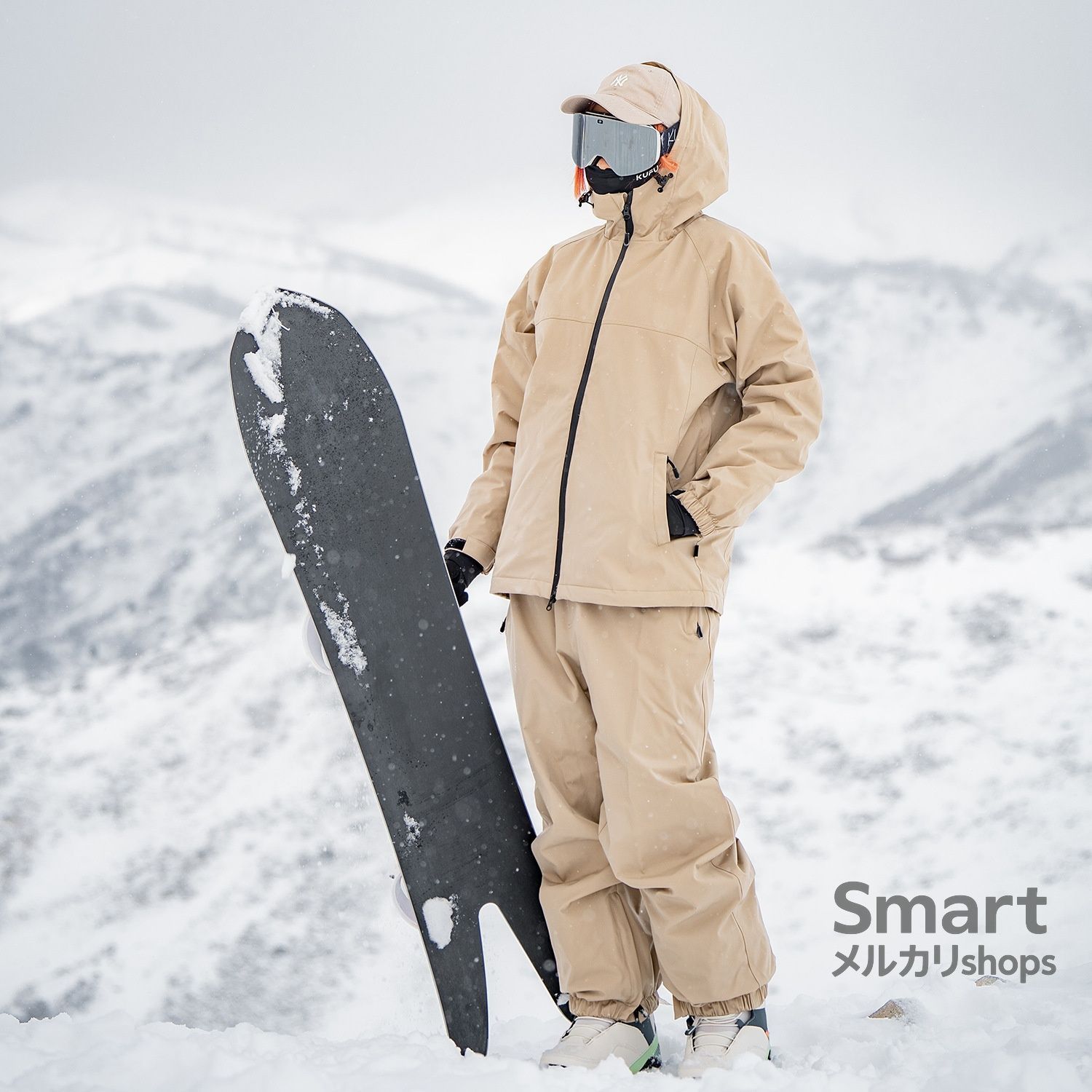 スノーボード一流メーカーセット。防水加工済み スキーウェア セット 男女兼用 大きいサイズ 単板 スノーボード 防水
