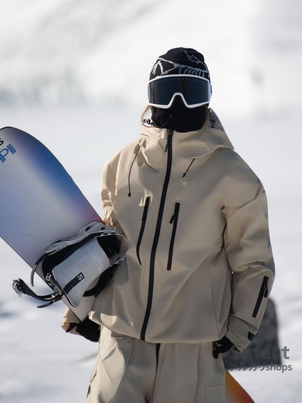 スキーウェア セット レディース メンズ 3L素材 防水 透湿 フルシーム