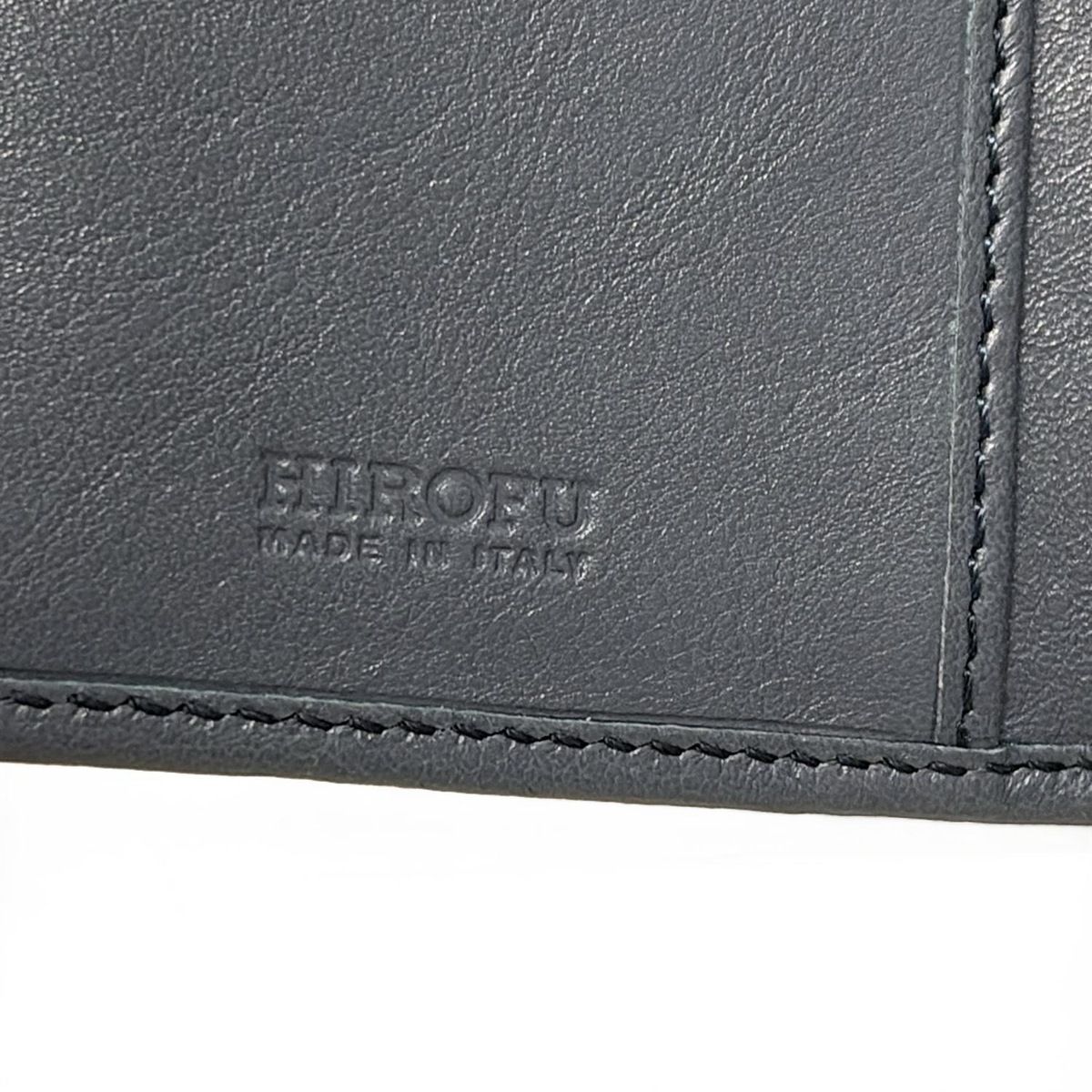 HIROFU(ヒロフ) 2つ折り財布 - ブルーグレー レザー - メルカリ