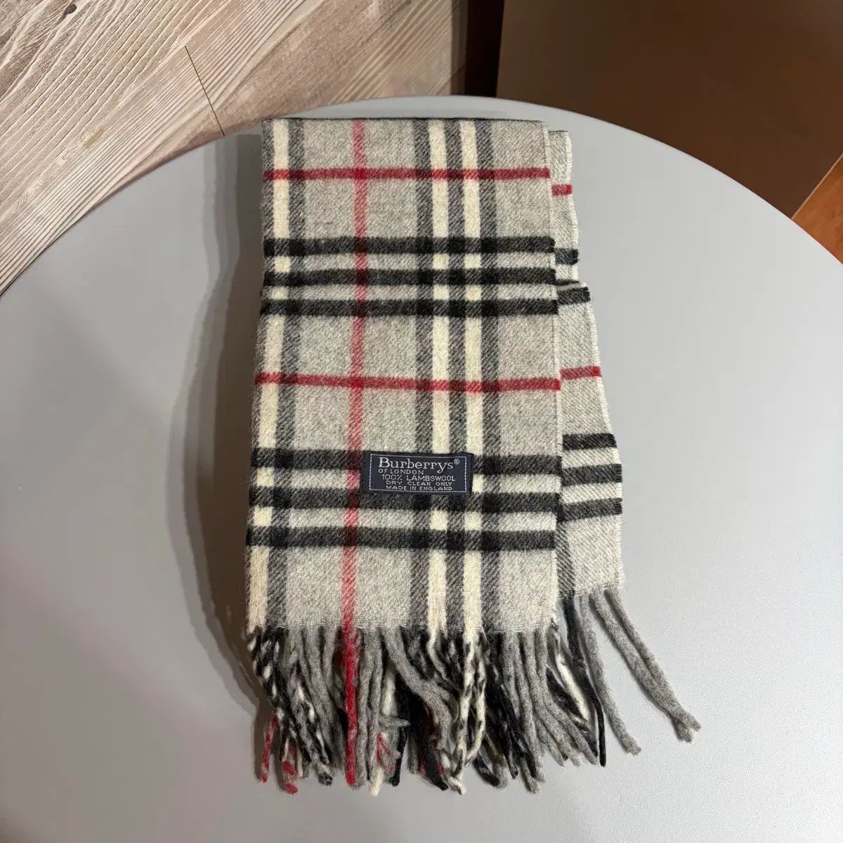BURBERRY バーバリー マフラー (SC77 スカーフ ラムウール カシミア