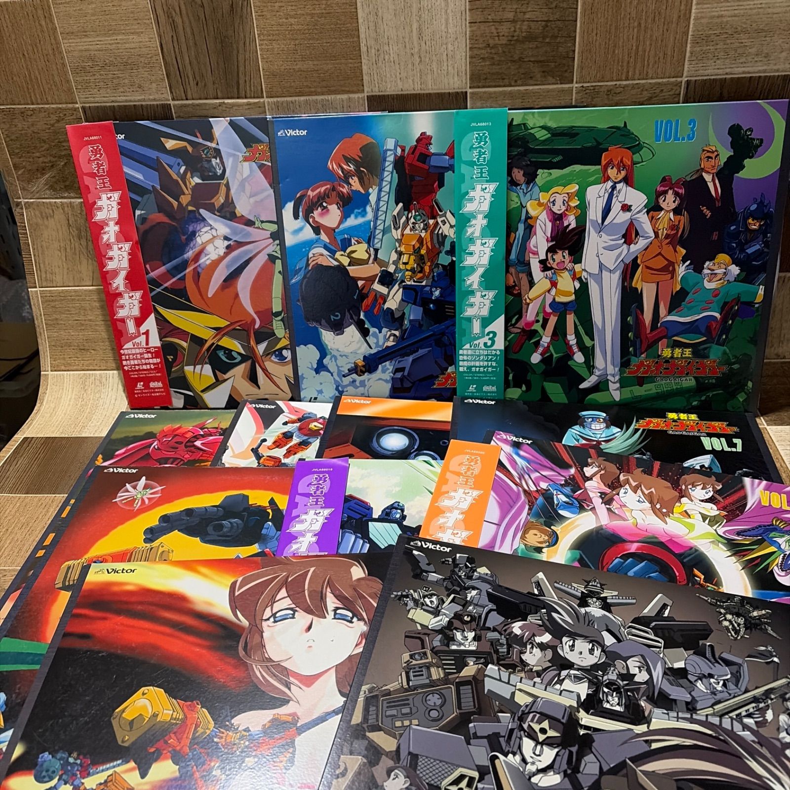 勇者王ガオガイガー LD レーザーディスク 1-12巻セット 中古品 - メルカリ