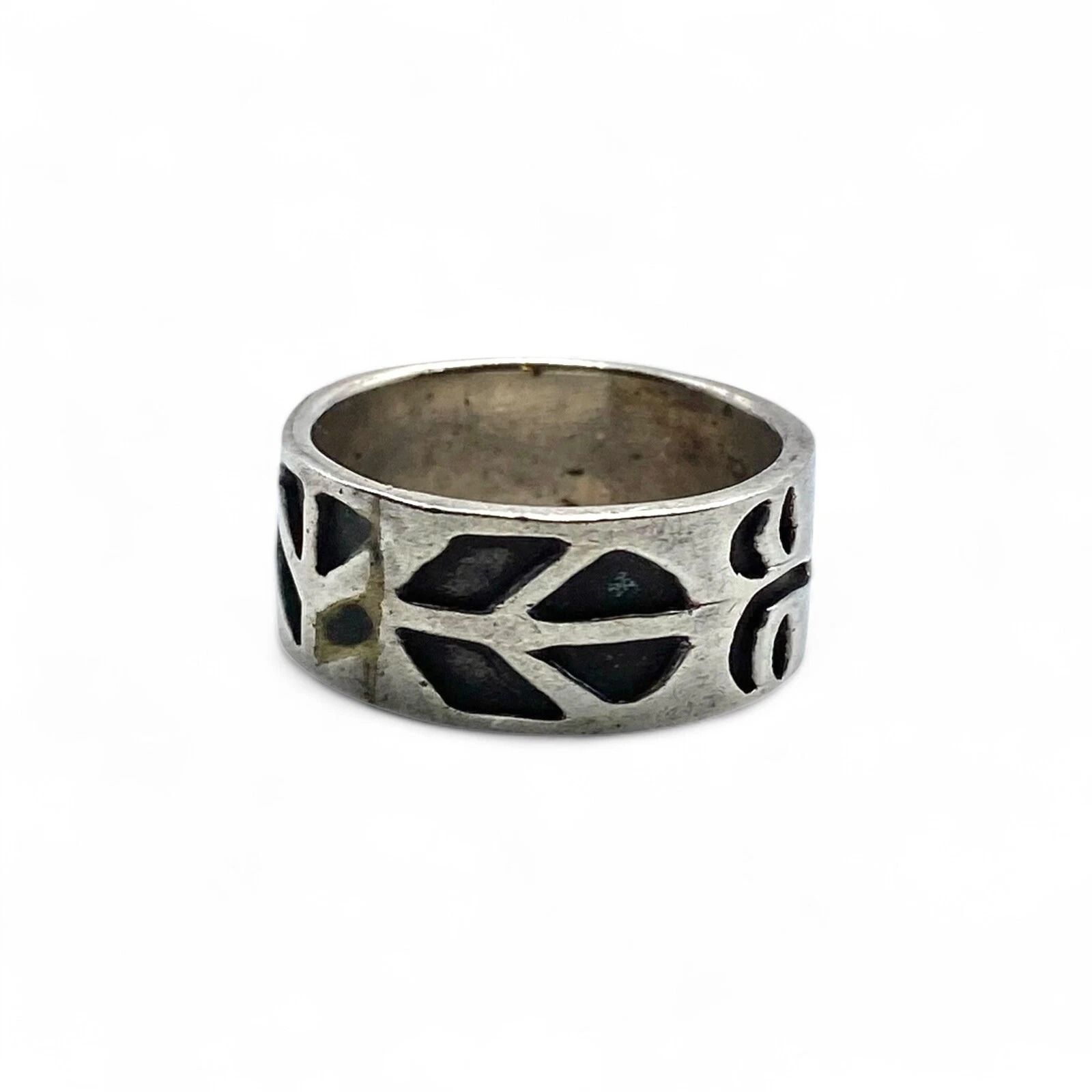 穏やかな大仏】仏陀フェイス Silver 925 刻印 Design Ring シルバー 