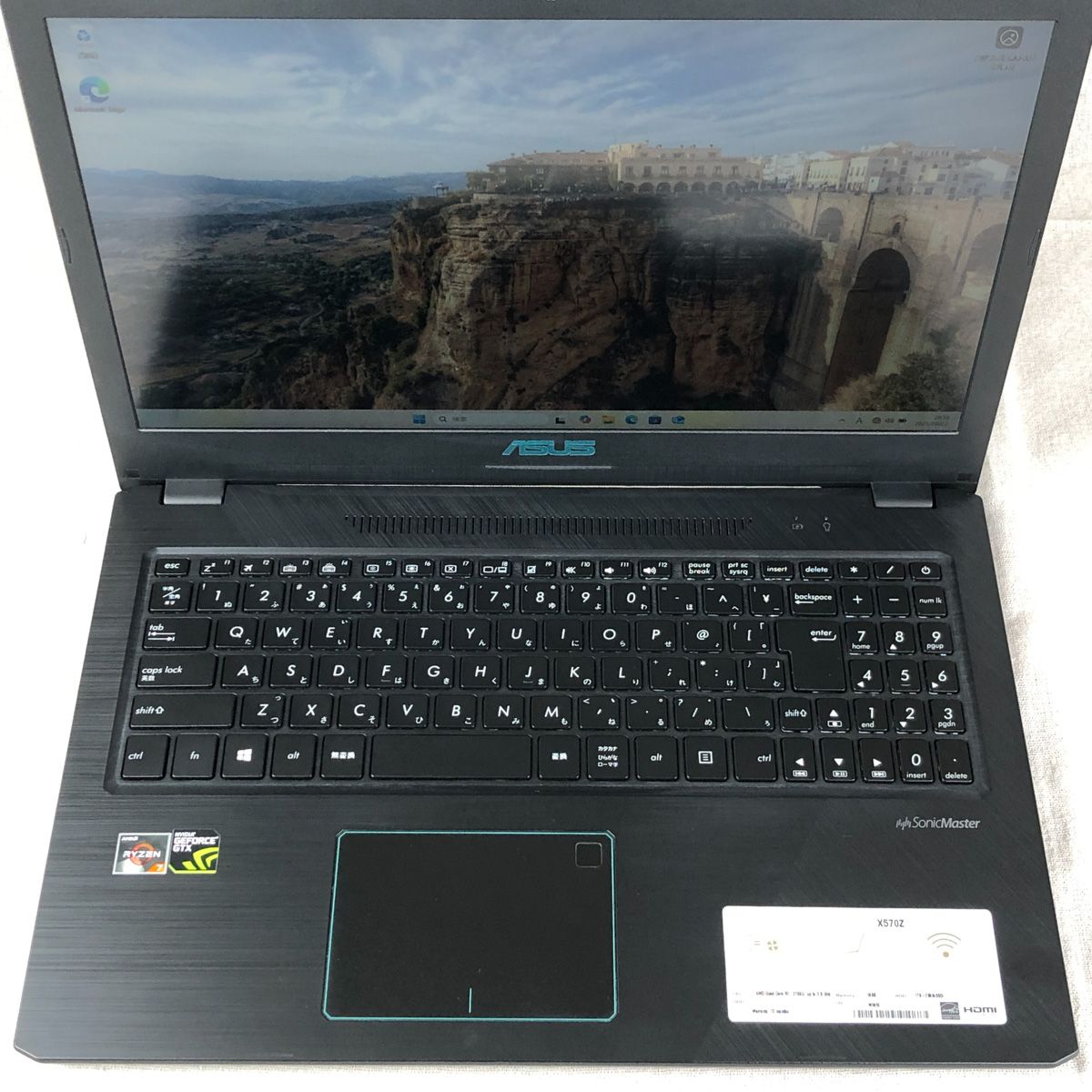 ◇ジャンク品◇ゲーミングPC ASUS X570ZD-R2700U【Ryzen 7 2700U