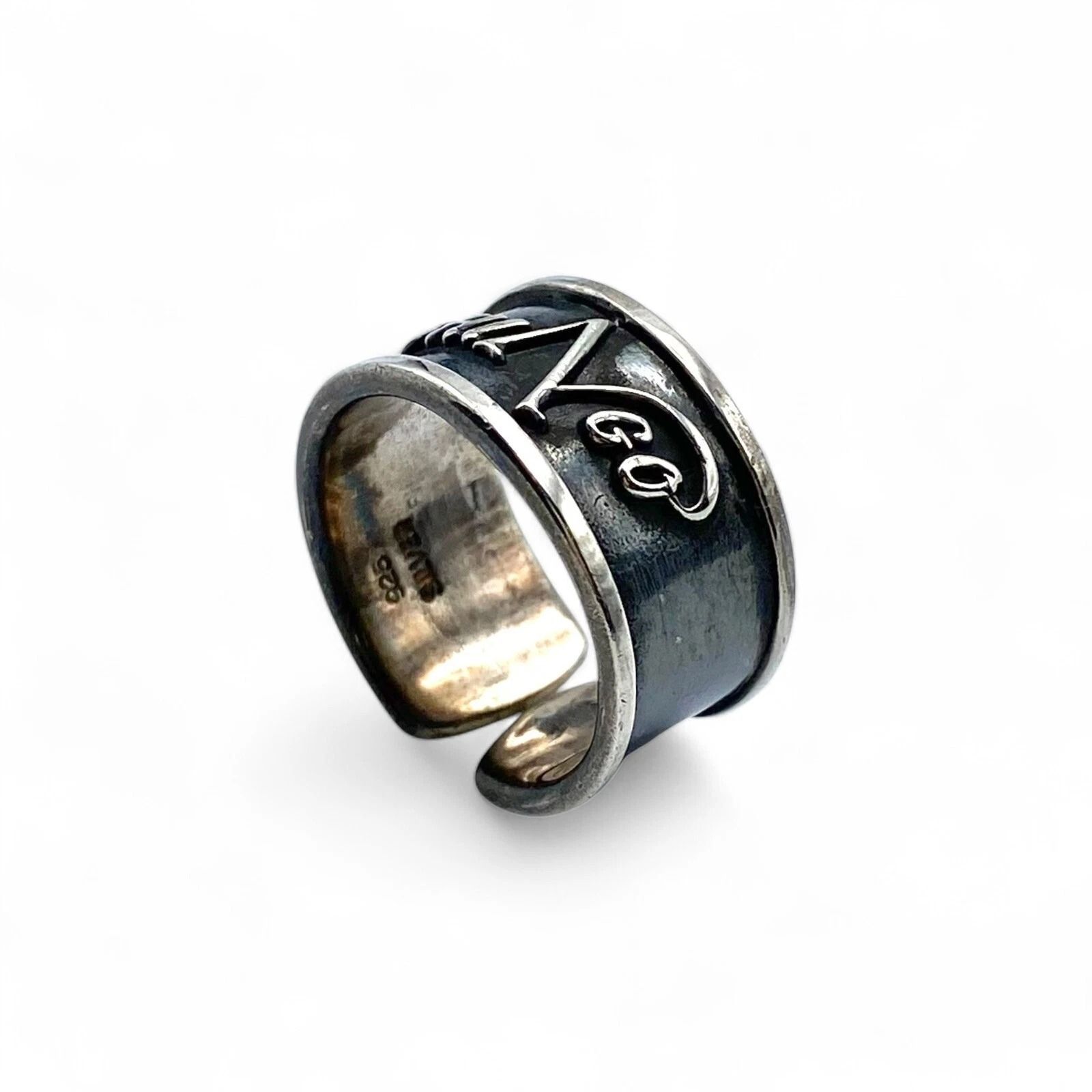 SHINGO】 Silver 925 刻印 90s Vintage Ring シルバー ヴィンテージ 