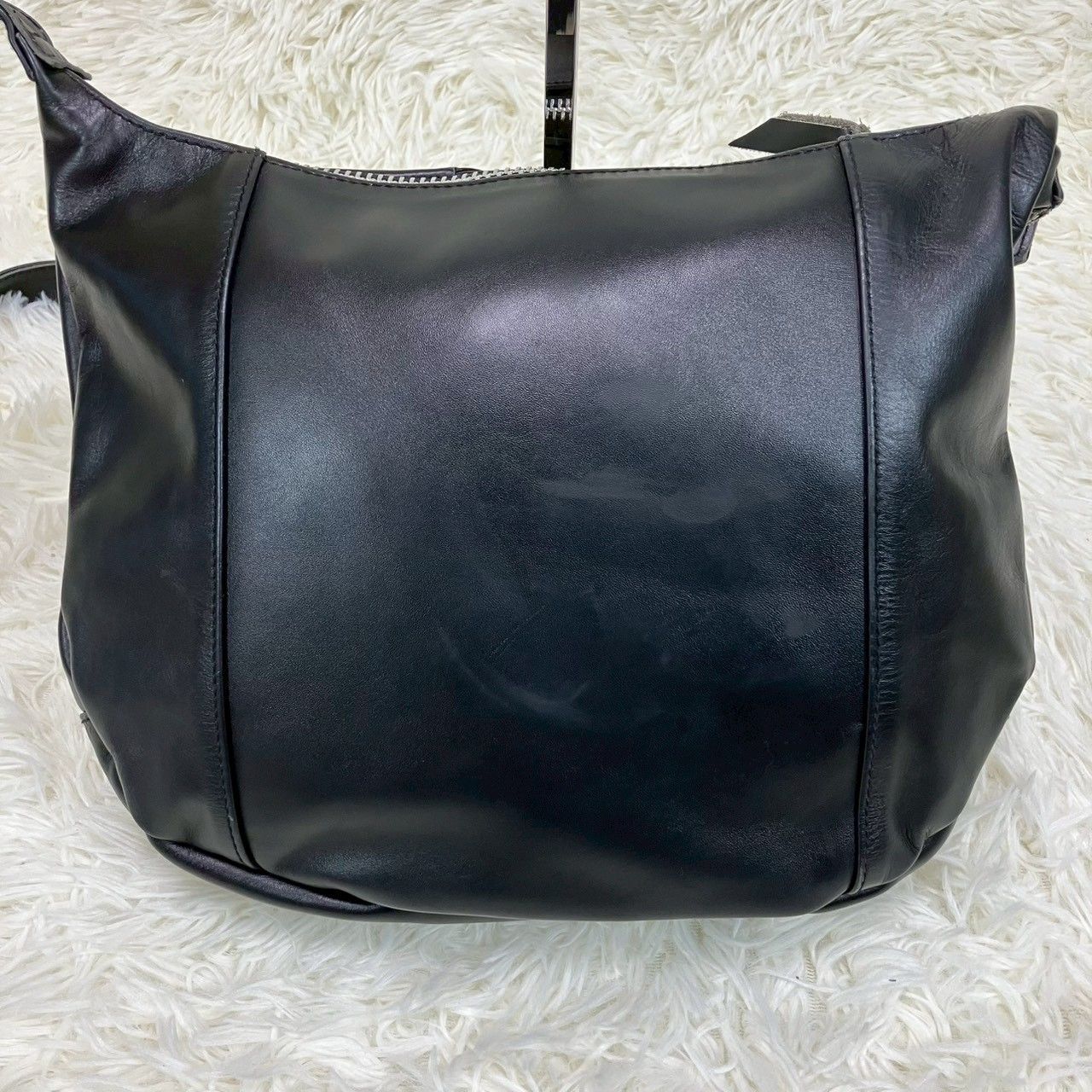 極美品✨ ショット ショルダーバッグ ライダース ワンスター クロス