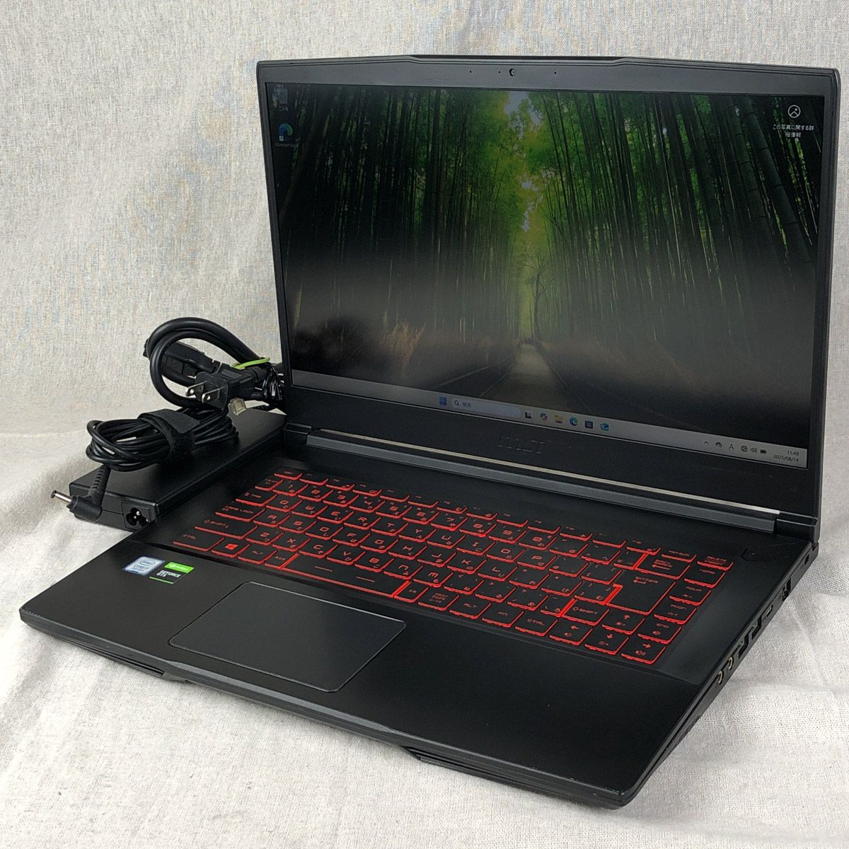 ◇ジャンク品◇ゲーミングPC MSI GF63 Thin 9SC【i7-9750H・GTX1650 