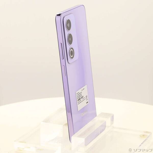 中古品〕 OPPO A3 5G 128GB パープル OPSAL1 Y!mobile SIMフリー【276