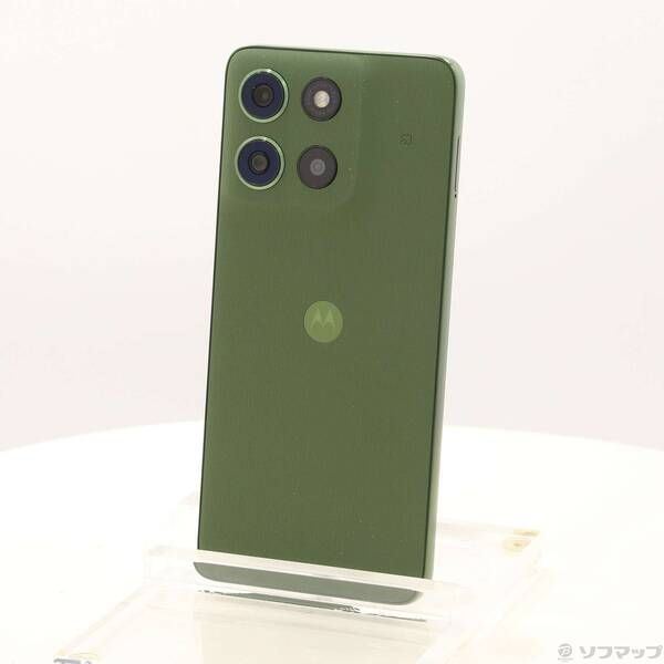 中古品〕 moto g66y 5G 128GB ディルグリーン MOSAL3 Y!mobile SIM