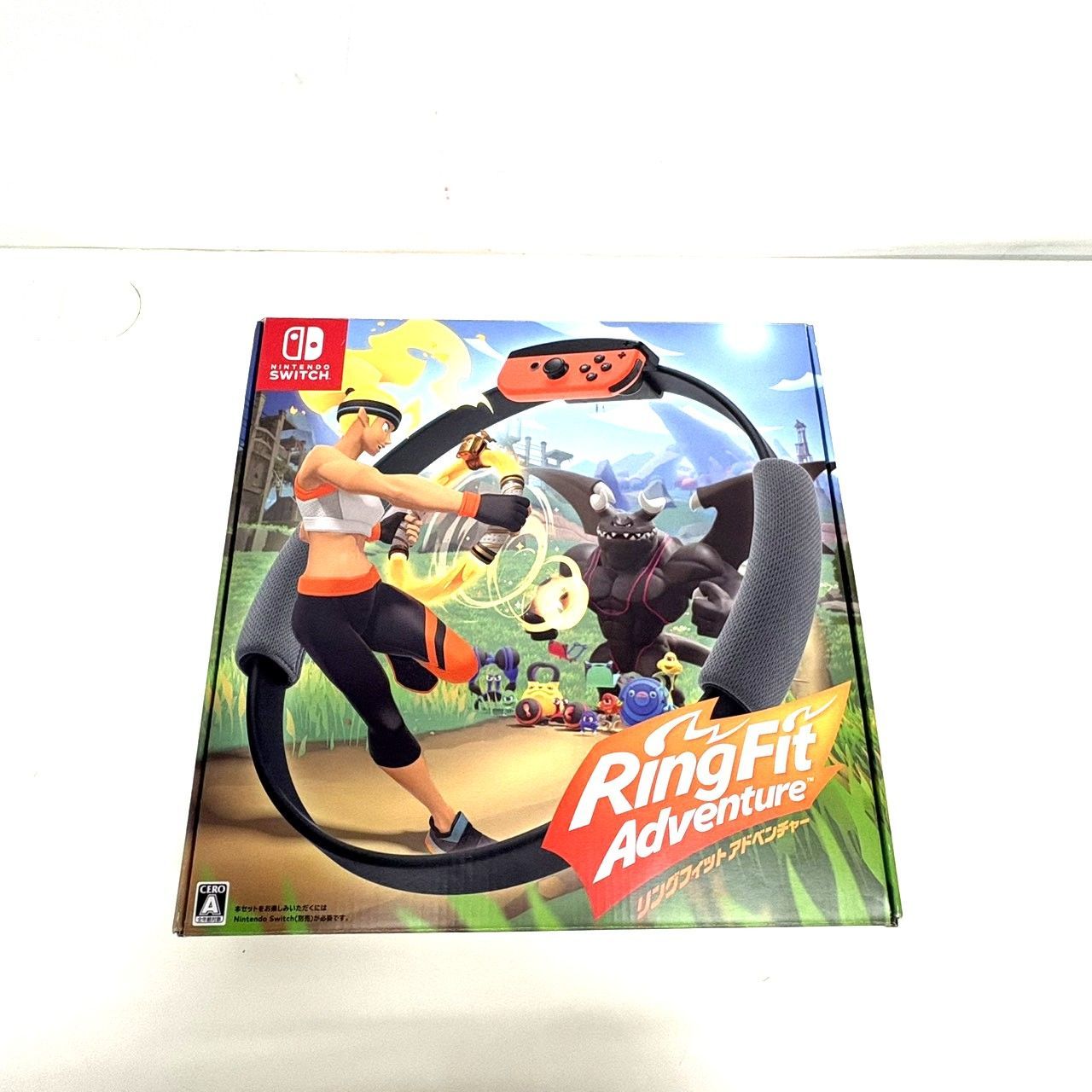 現状品】Nintendo Switch ソフト Ring Fit Adventure セット リング