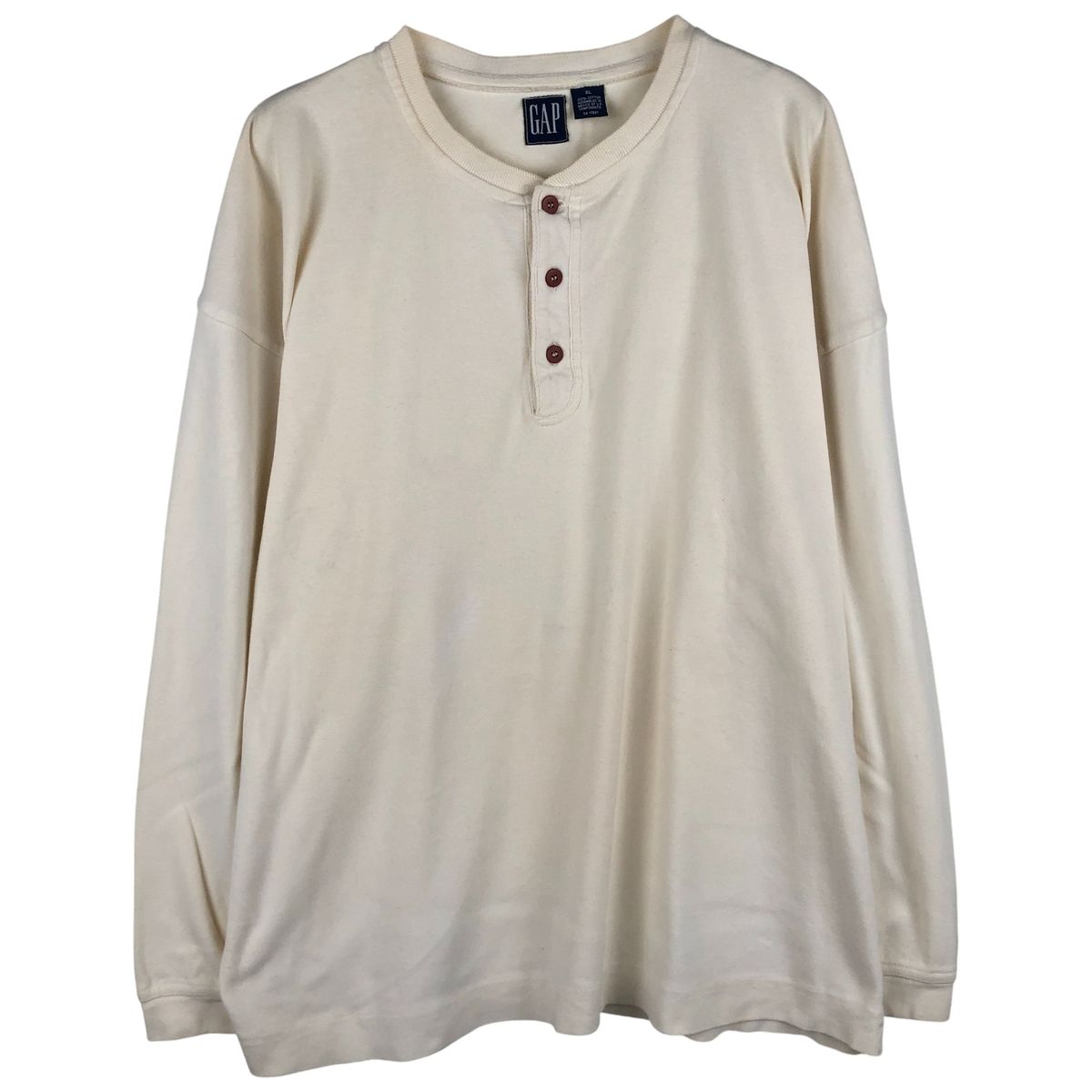 古着 90年代 ギャップ GAP オールドギャップ ヘンリーネック ロングT