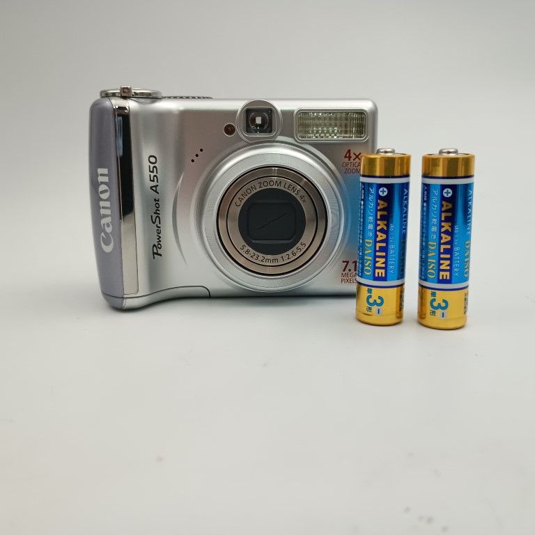 Canon PowerShot A550 コンパクトデジタルカメラ　ジャンク Canon PowerShot A550 Silver コンパクトデジタルカメラ - メルカリ
