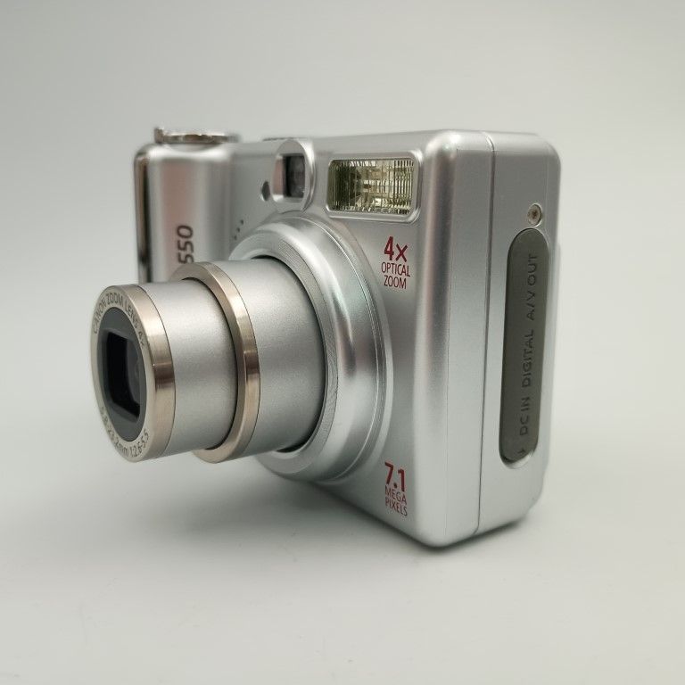 Canon PowerShot A550 Silver コンパクトデジタルカメラ - メルカリ