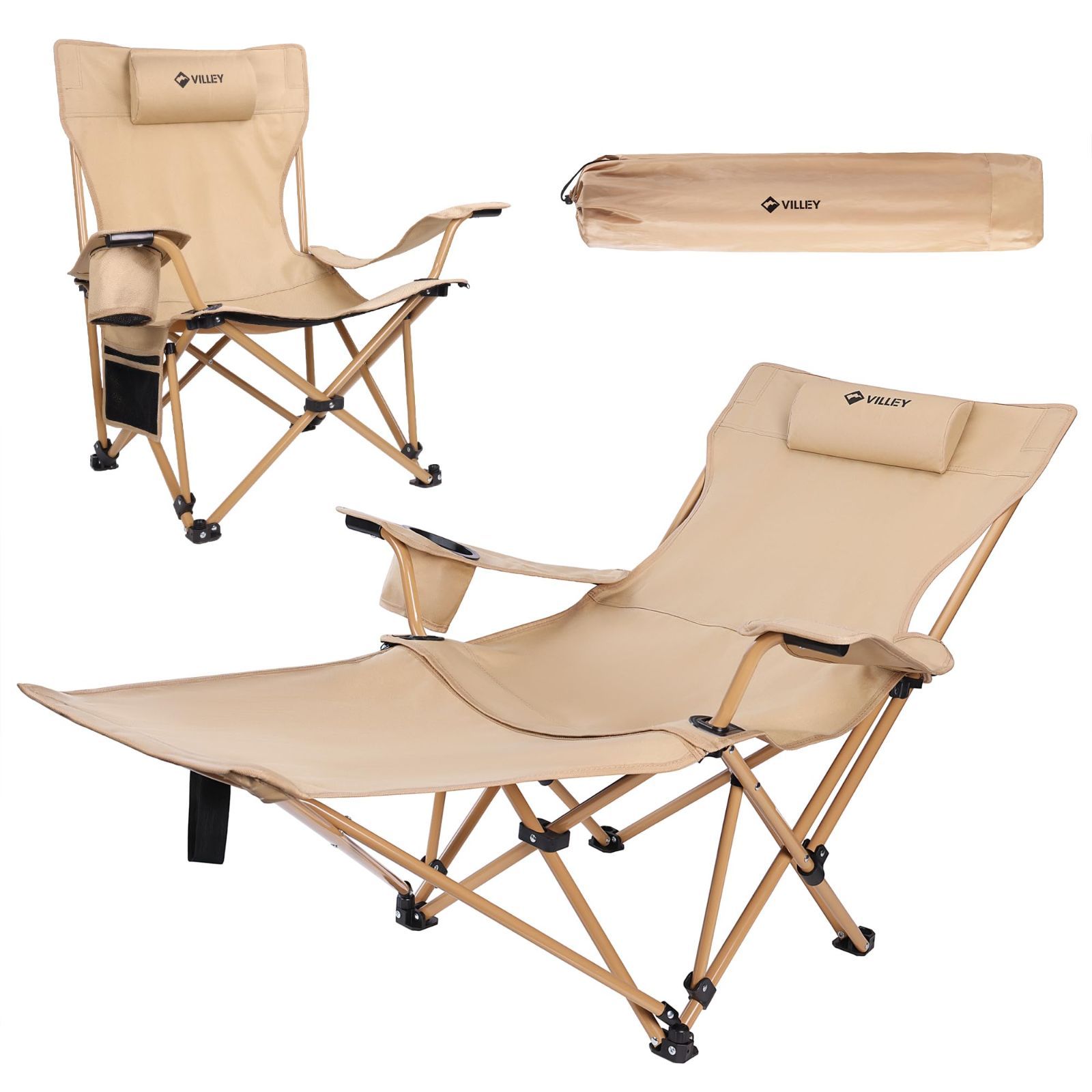 数量限定】リラックス 庭 登山 お釣り 寝れる キャンプ いす 椅子 調節