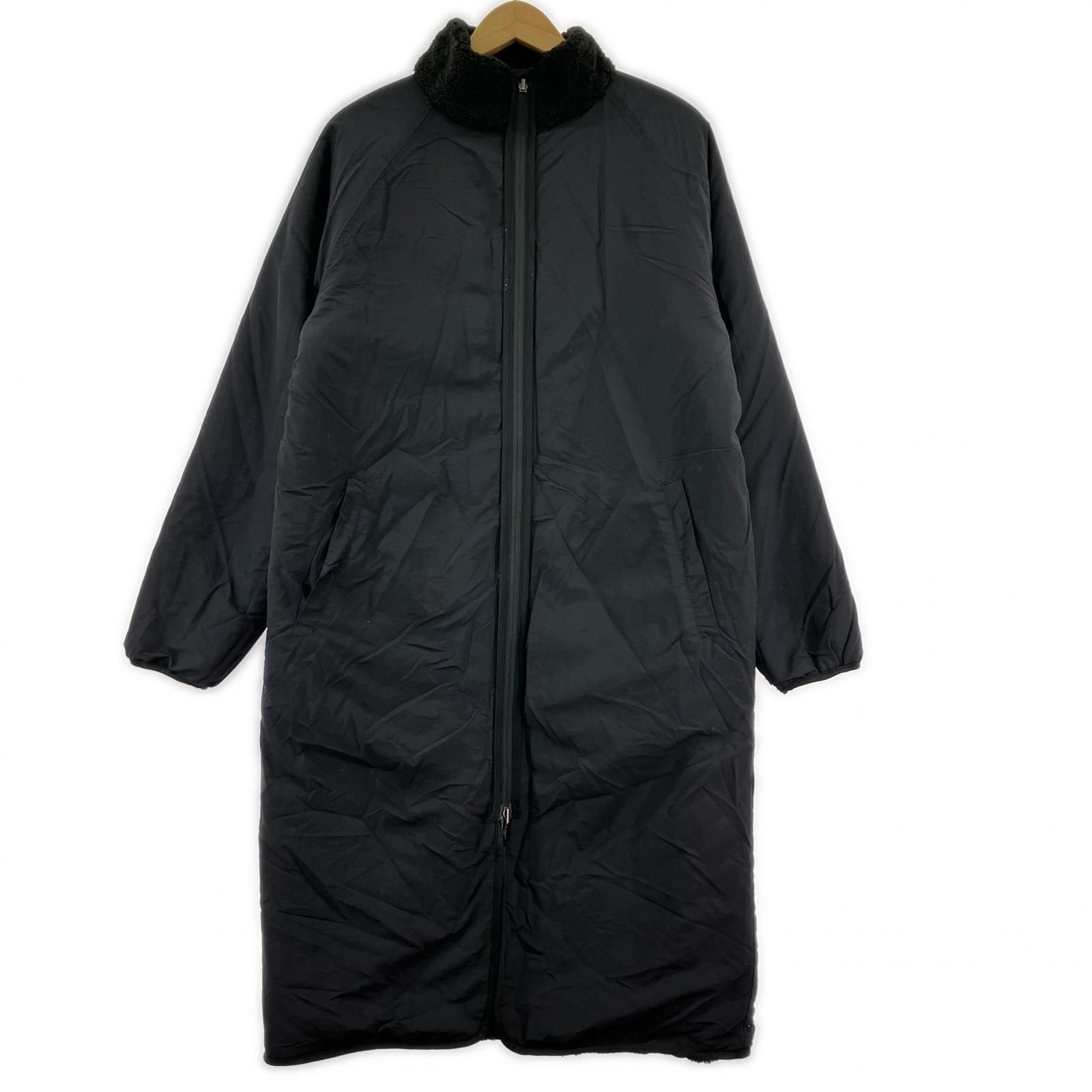 lasud ラシュッド リバーシブル ロングジャケット size9号/ブラック