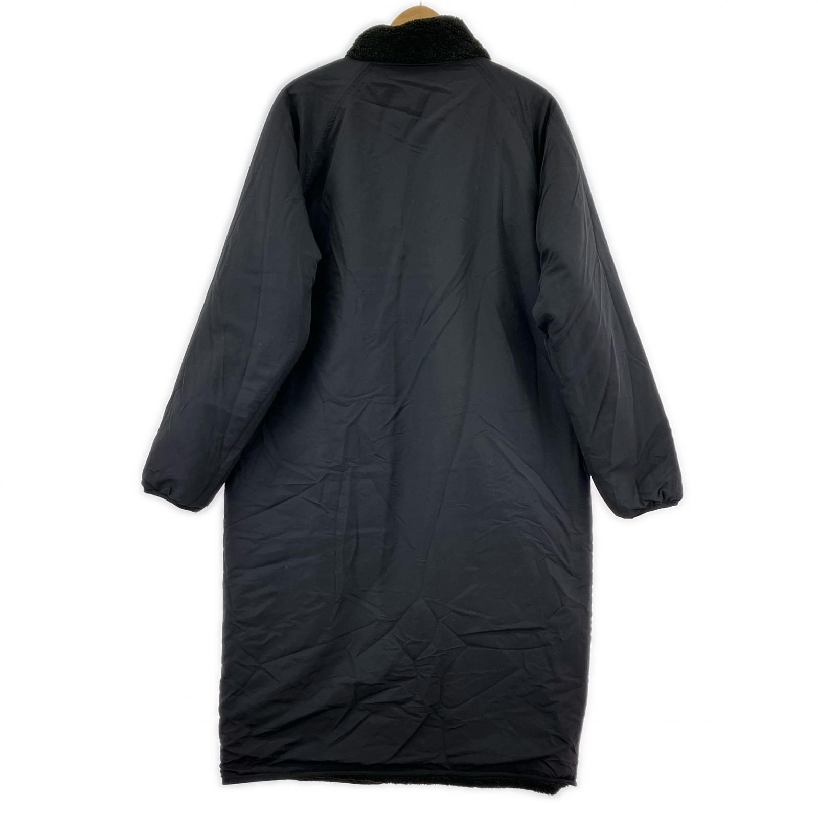 lasud ラシュッド リバーシブル ロングジャケット size9号/ブラック