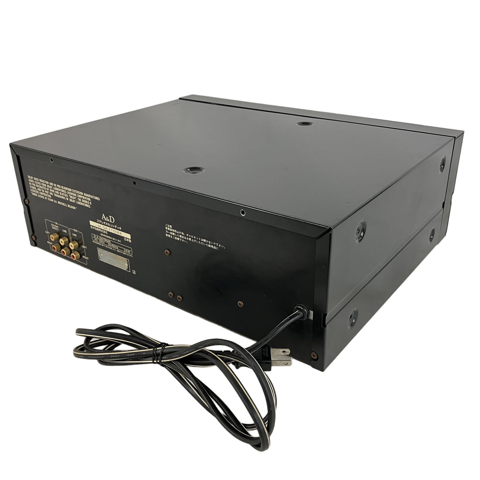 く*ま様 18 A&D GX-Z7100EX ステレオカセットデッキ ジャンク品 A&D GX-Z7100EX カセットデッキ 音響機材 赤井電機 ジャンク Y10827857