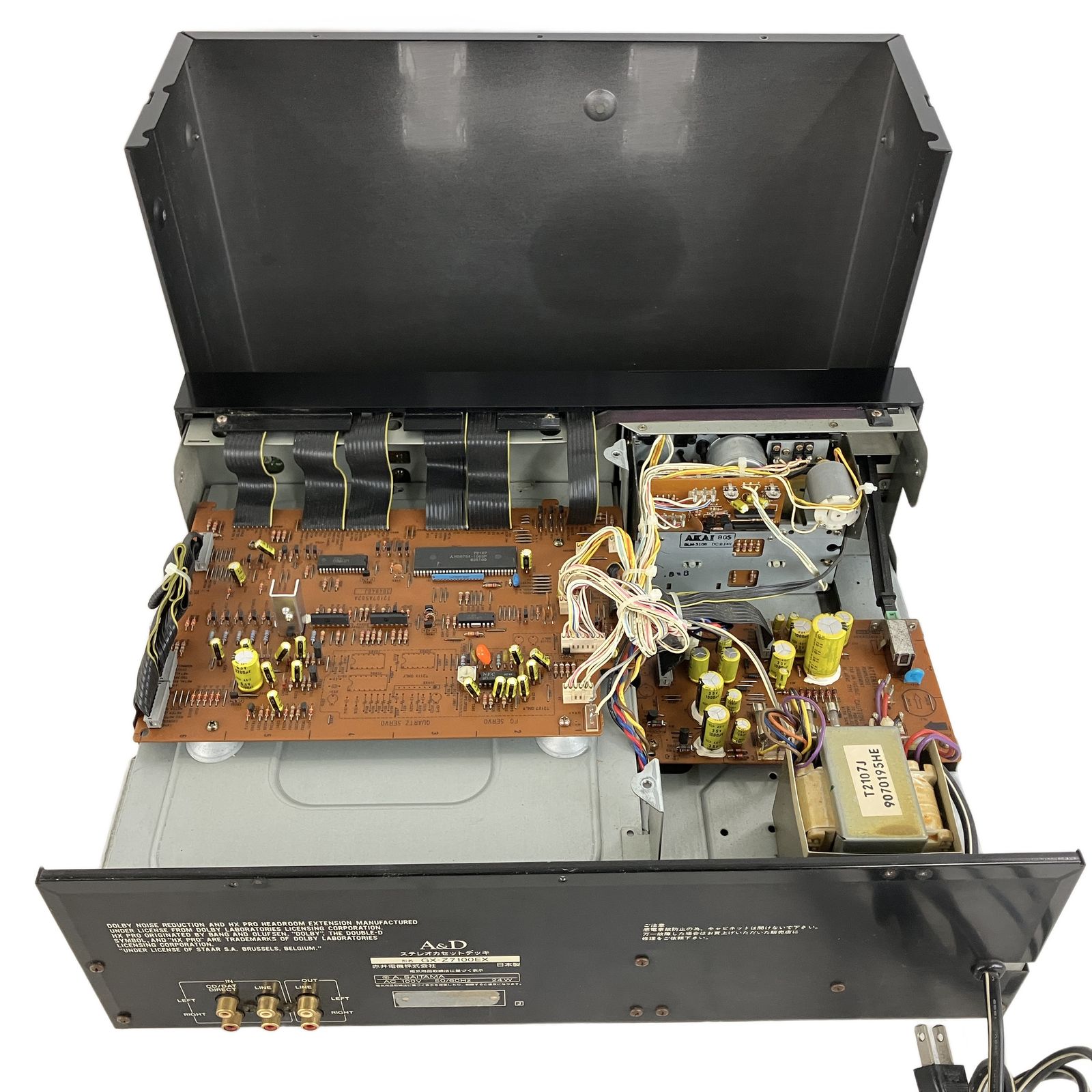 A&D GX-Z7100EX カセットデッキ 音響機材 赤井電機 ジャンク Y10827857