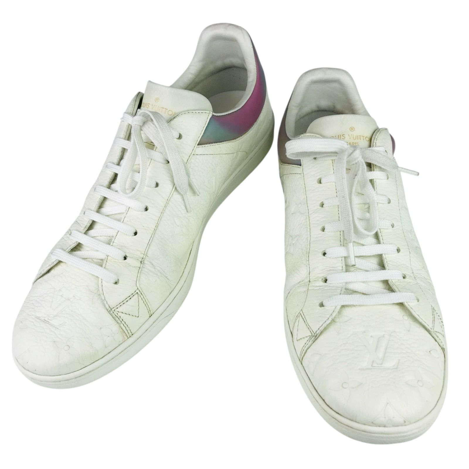 ルイヴィトン ルクセンブルクライン モノグラムエンボス スニーカー 8