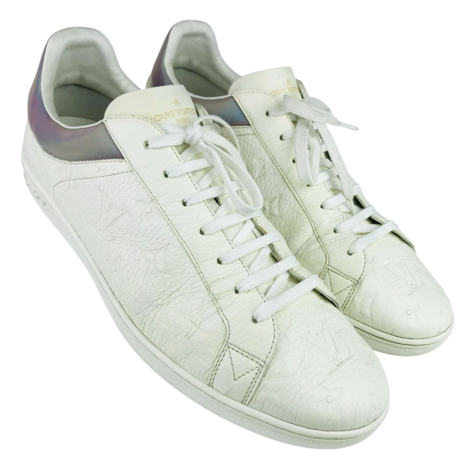 ルイヴィトン ルクセンブルクライン モノグラムエンボス スニーカー 8