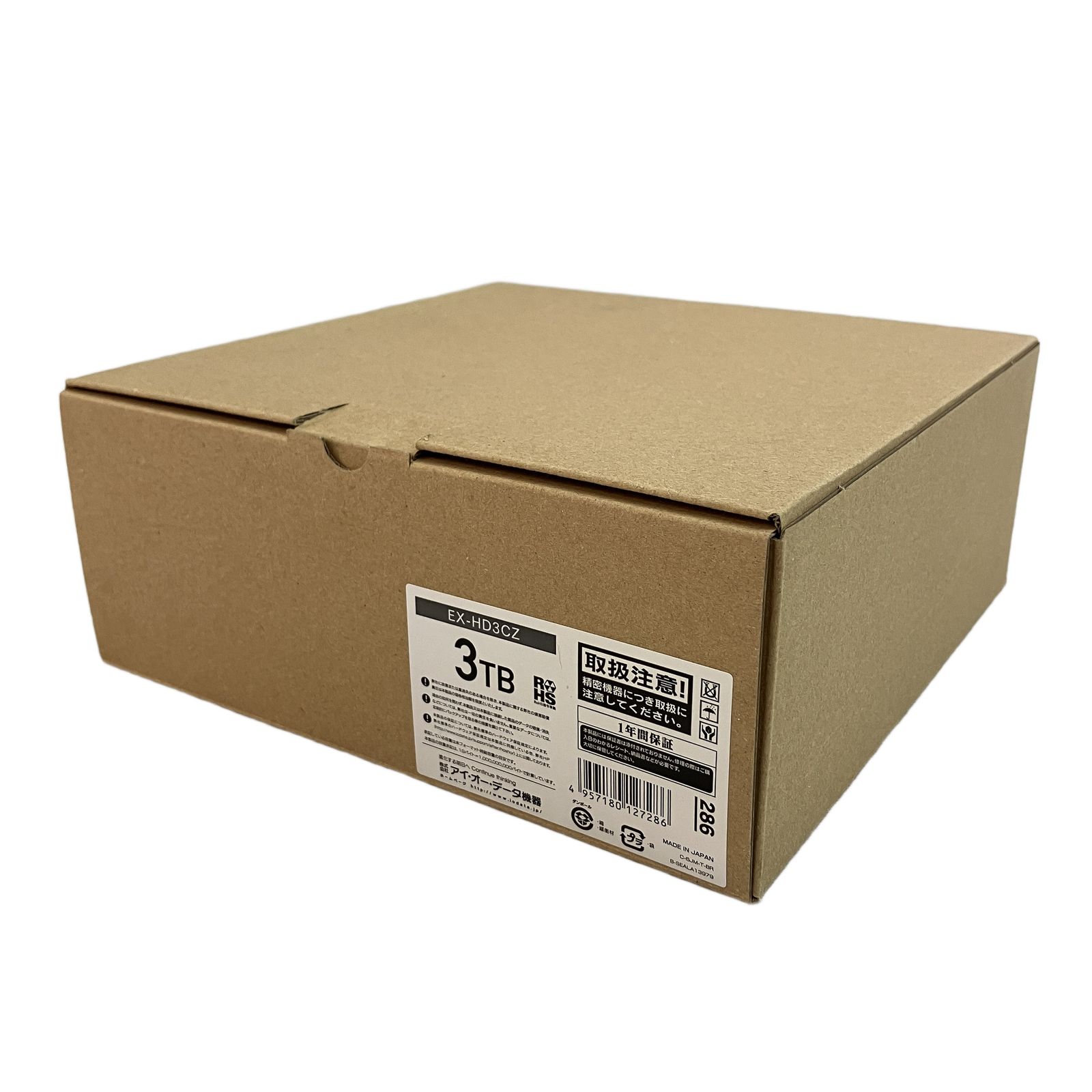 I-O DATA EX-HD3CZ アイ・オー・データ機器 外付ハードディスク 3TB