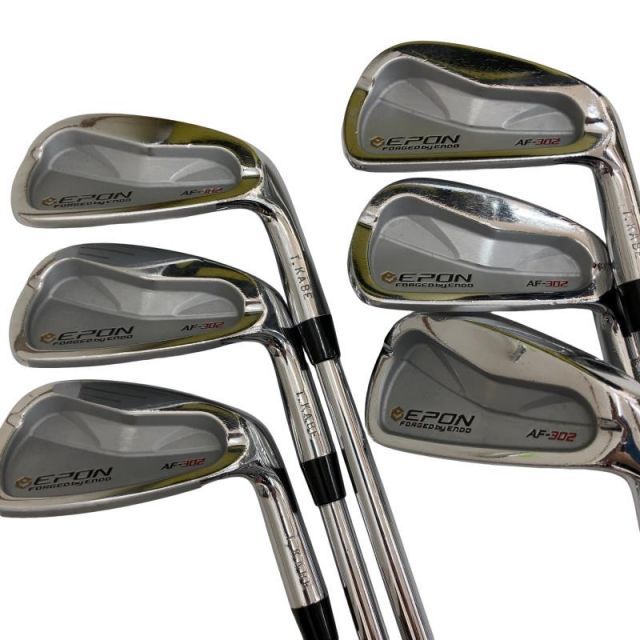 EPON AF-302 アイアン6本セット 中古】 エポンゴルフ株式会社 EPON AF-302 6S アイアンセット IR