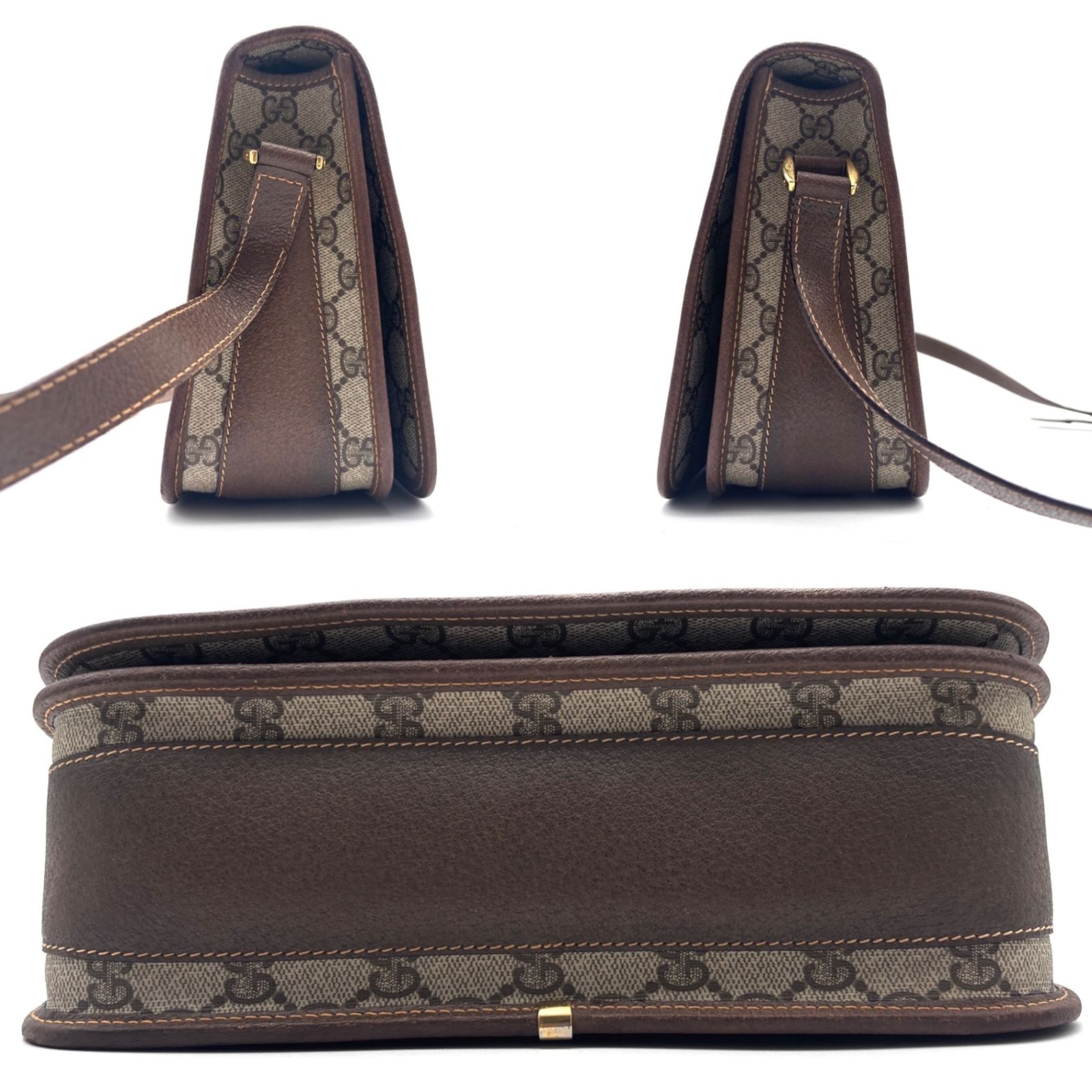 美品 GUCCI グッチ ショルダーバッグ GGスプリーム メッセンジャー