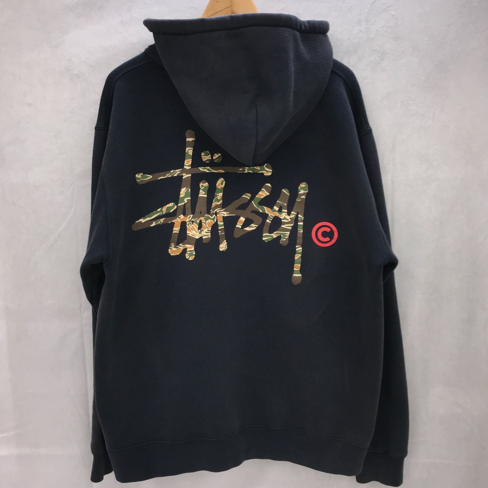 古着】【used】 STUSSY STUSSY フルジップパーカー パーカー XL 