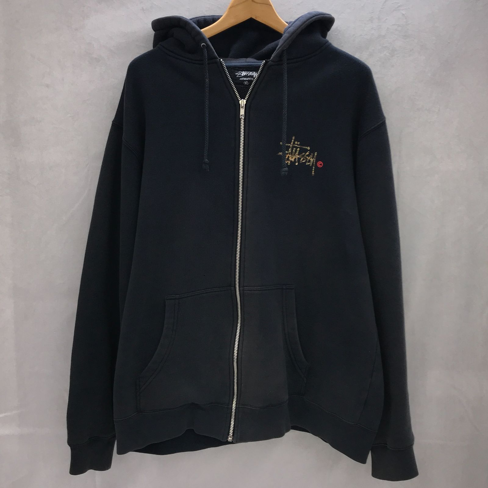 古着】【used】 STUSSY STUSSY フルジップパーカー パーカー XL 