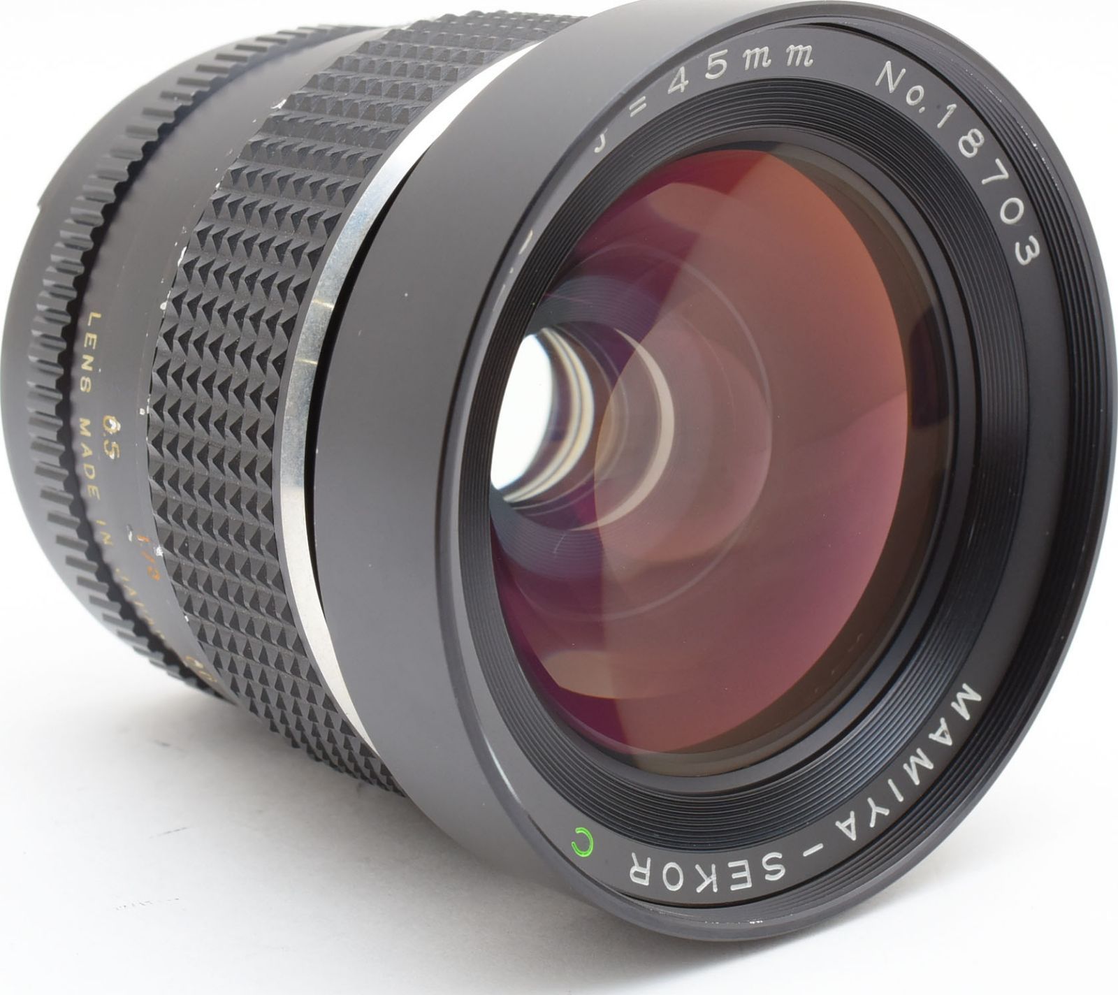A22[7248B] マミヤ MAMIYA SEKOR C 45mm F2.8 - メルカリ