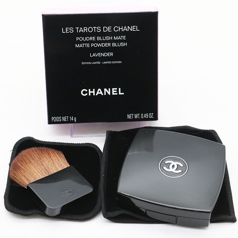 未使用 シャネル レ タロット ドゥ シャネル ラヴェンダー 14g CR8-01